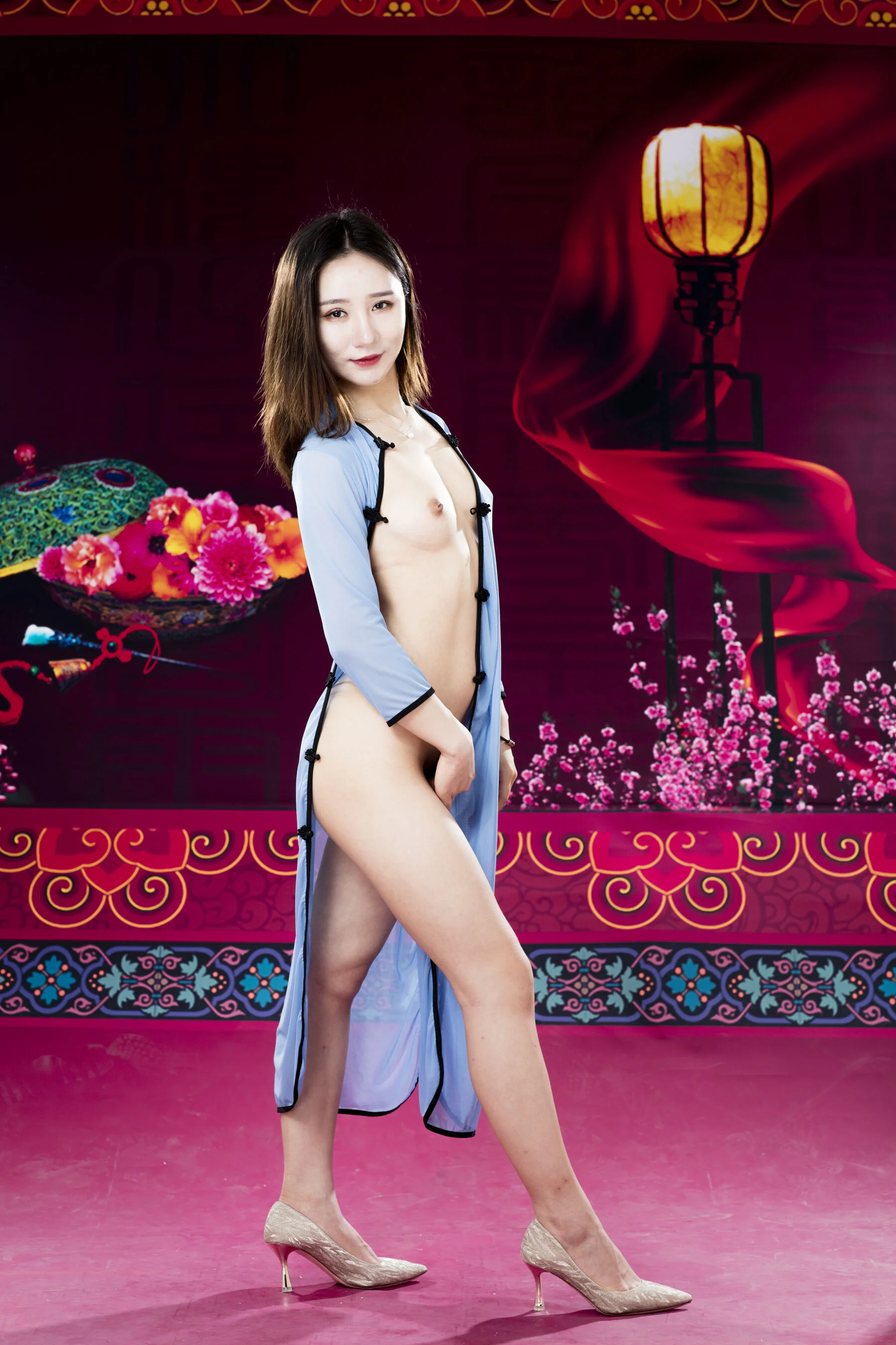 国模捷儿大尺度人体私拍套图 - Photo 134