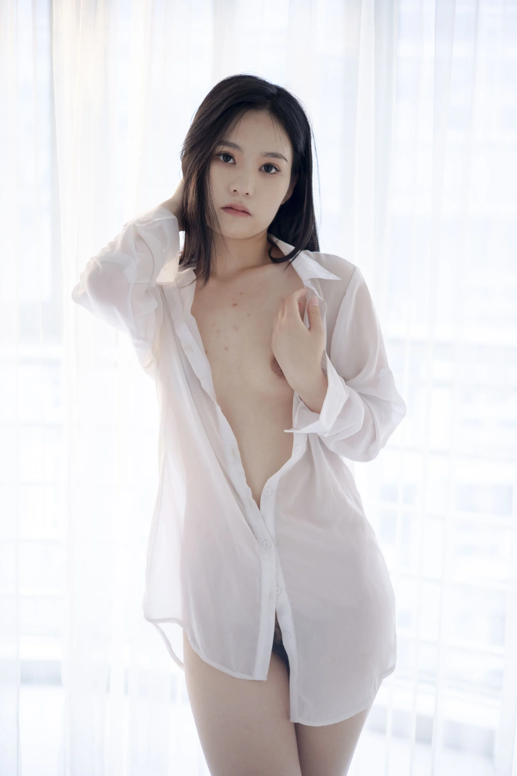 国模沐辰大尺度人体私拍套图 - Photo 300