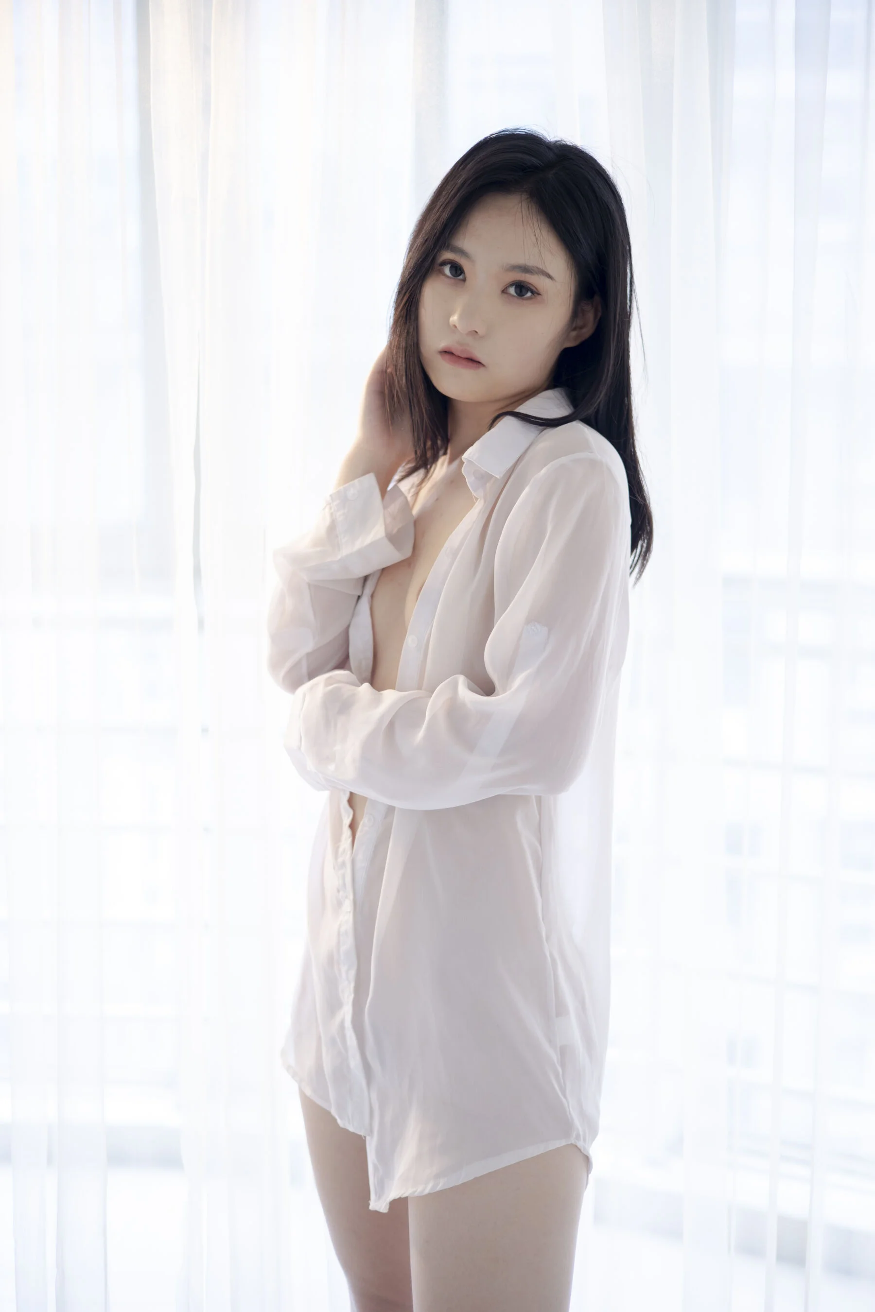 国模沐辰大尺度人体私拍套图 - Photo 305