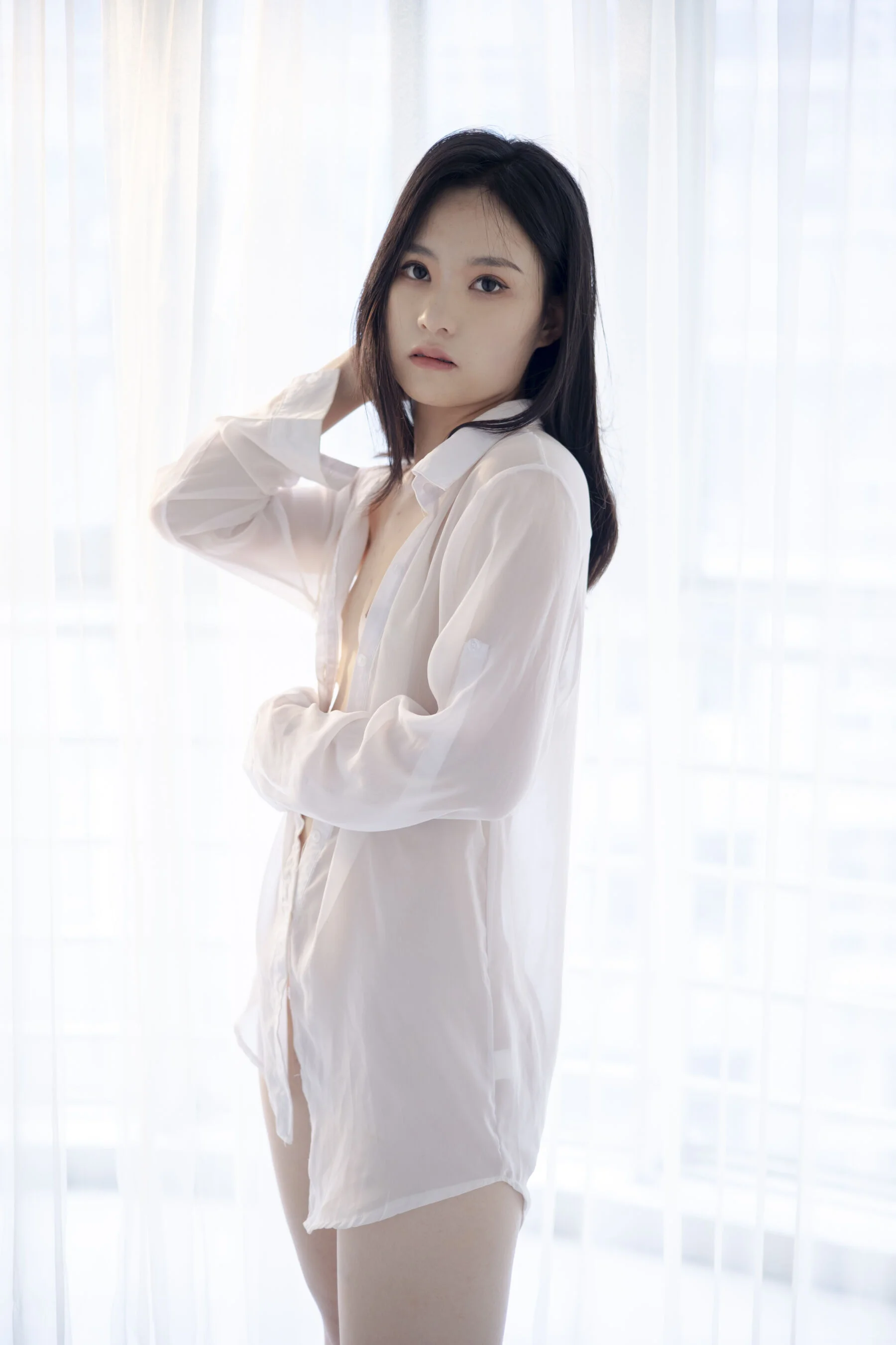 国模沐辰大尺度人体私拍套图 - Photo 307