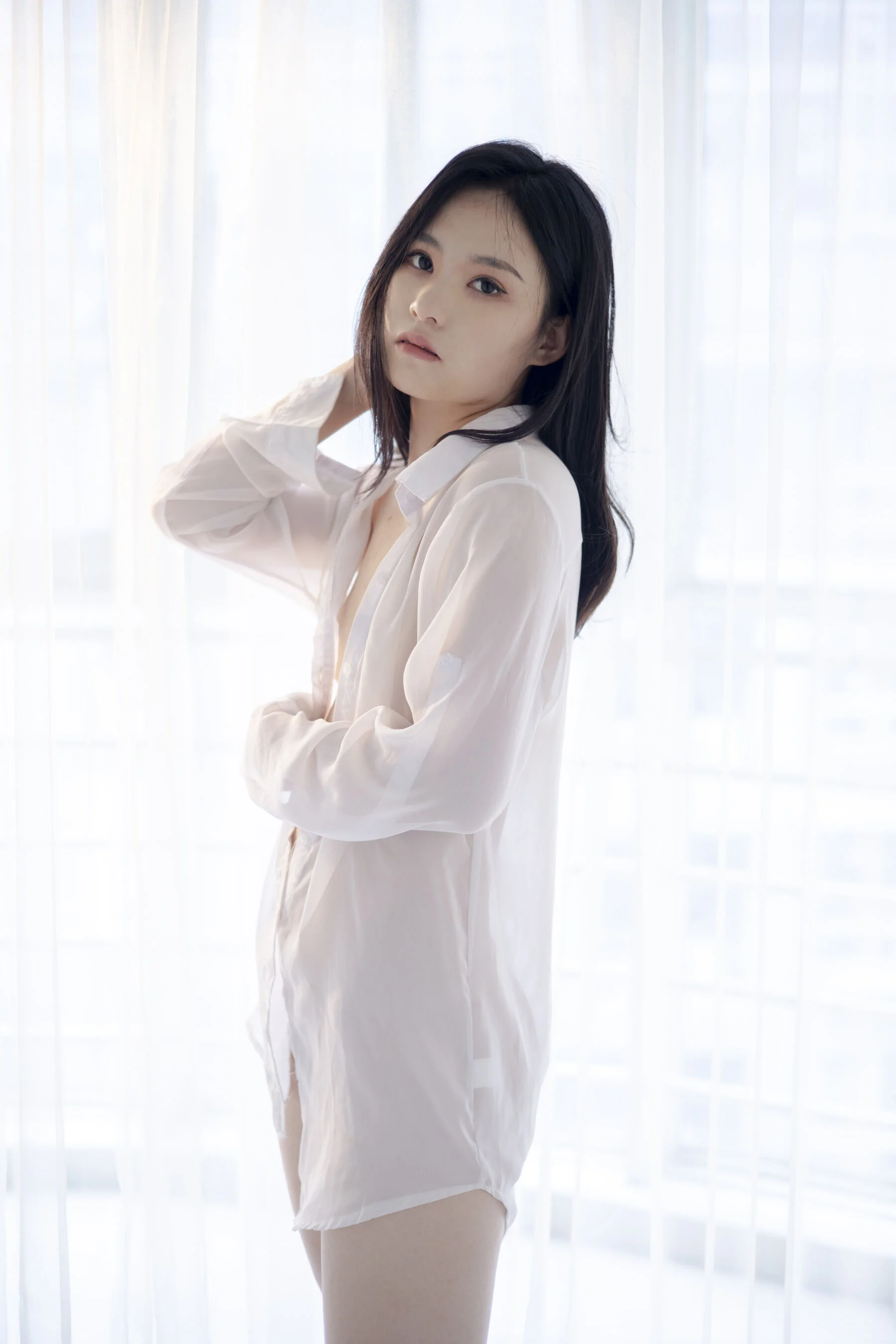 国模沐辰大尺度人体私拍套图 - Photo 308