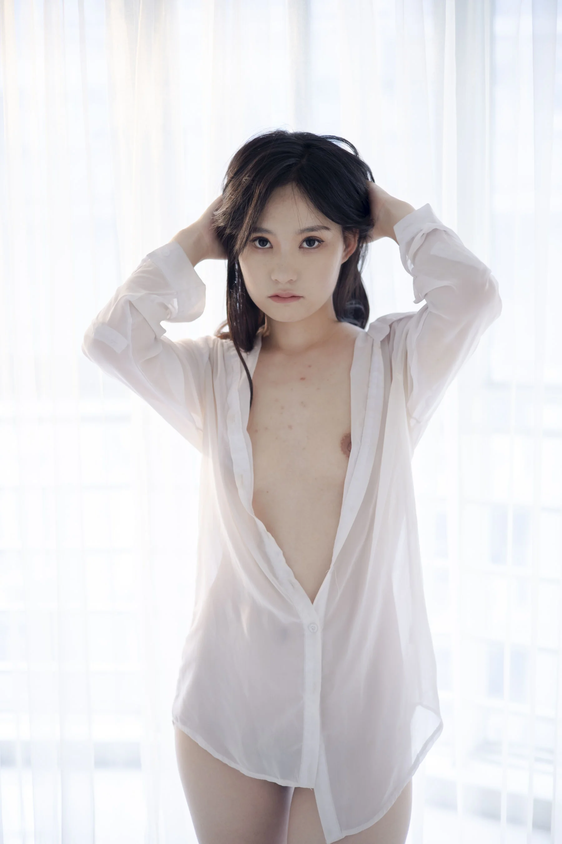国模沐辰大尺度人体私拍套图 - Photo 323