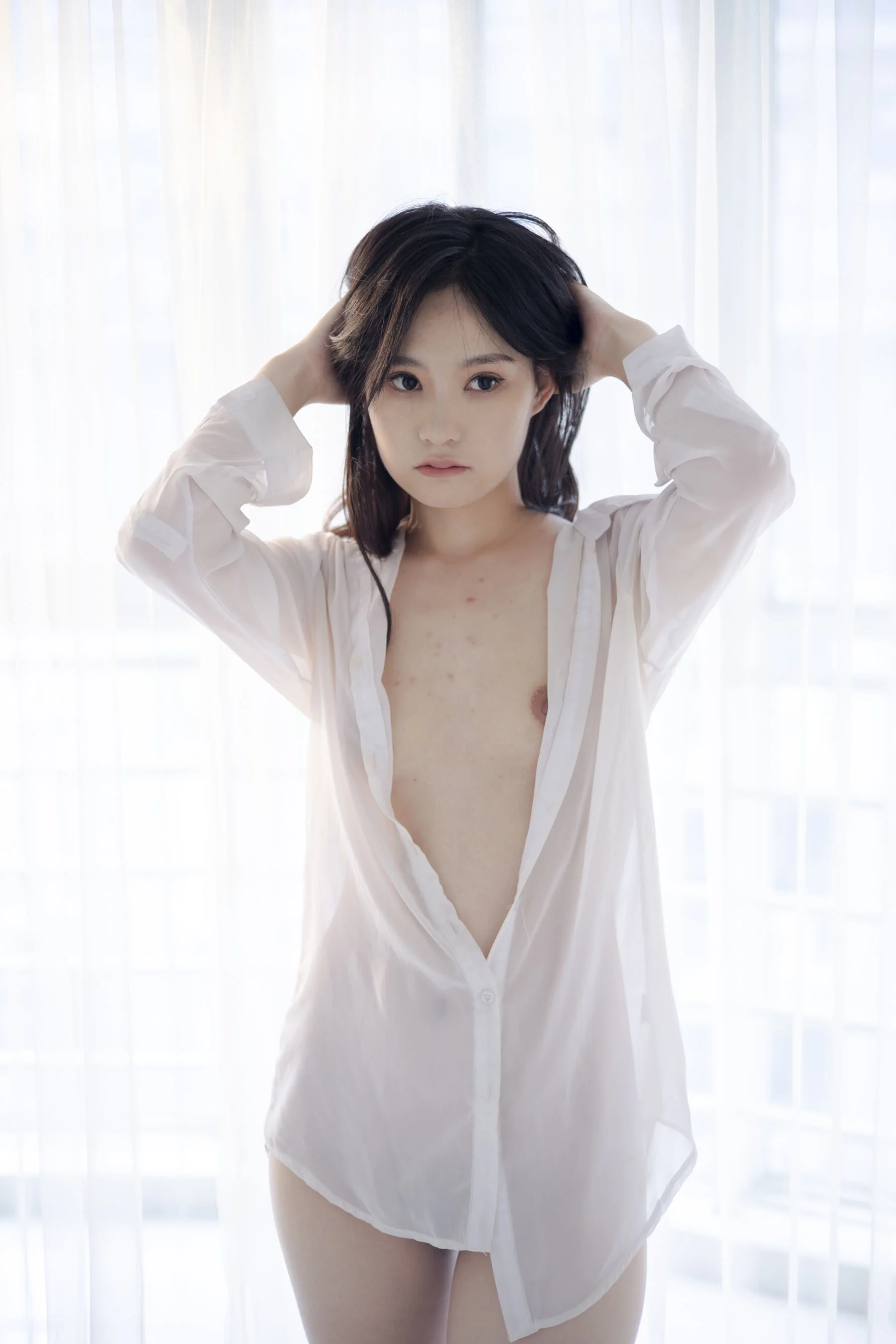 国模沐辰大尺度人体私拍套图 - Photo 324