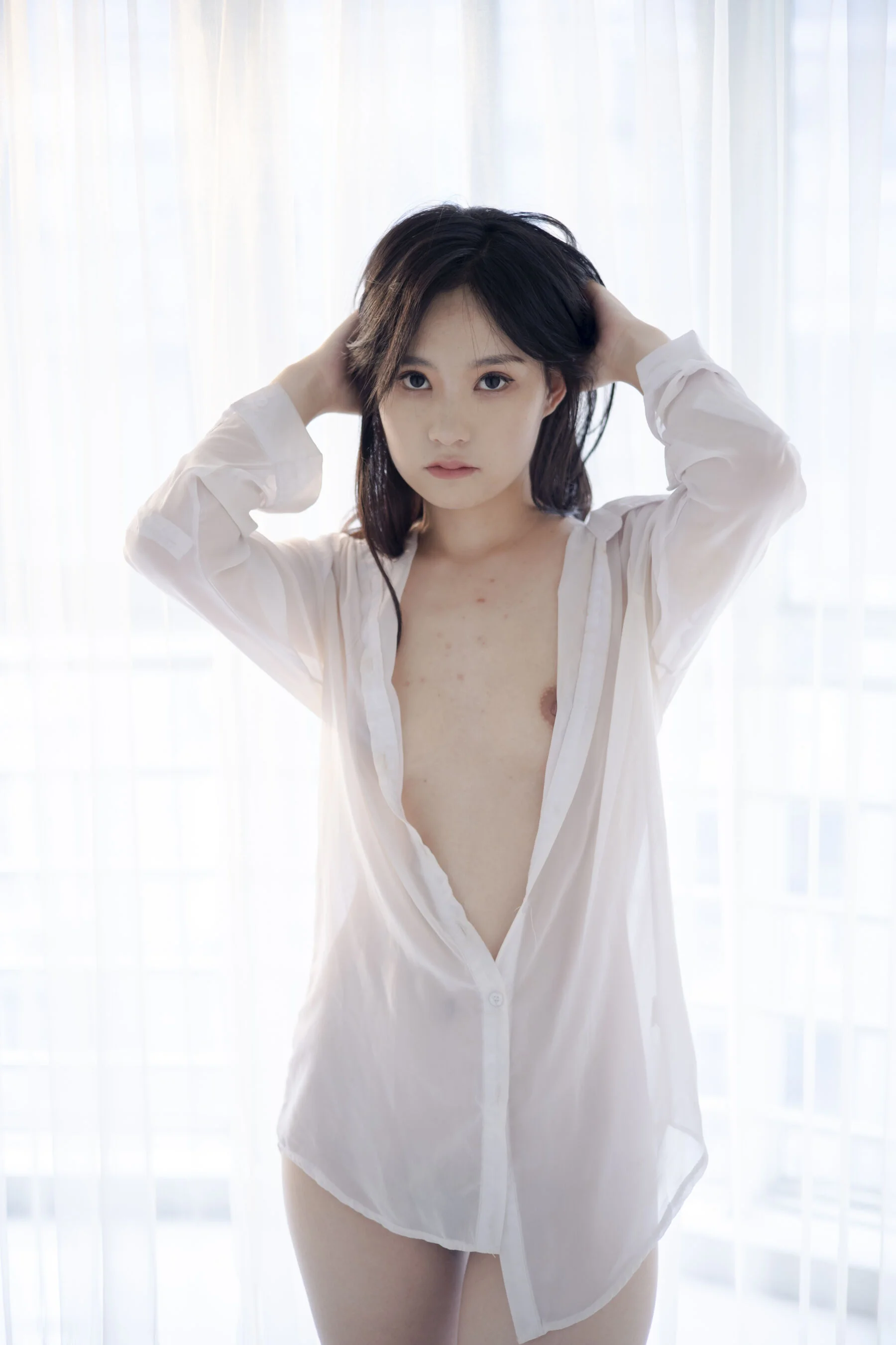 国模沐辰大尺度人体私拍套图 - Photo 325