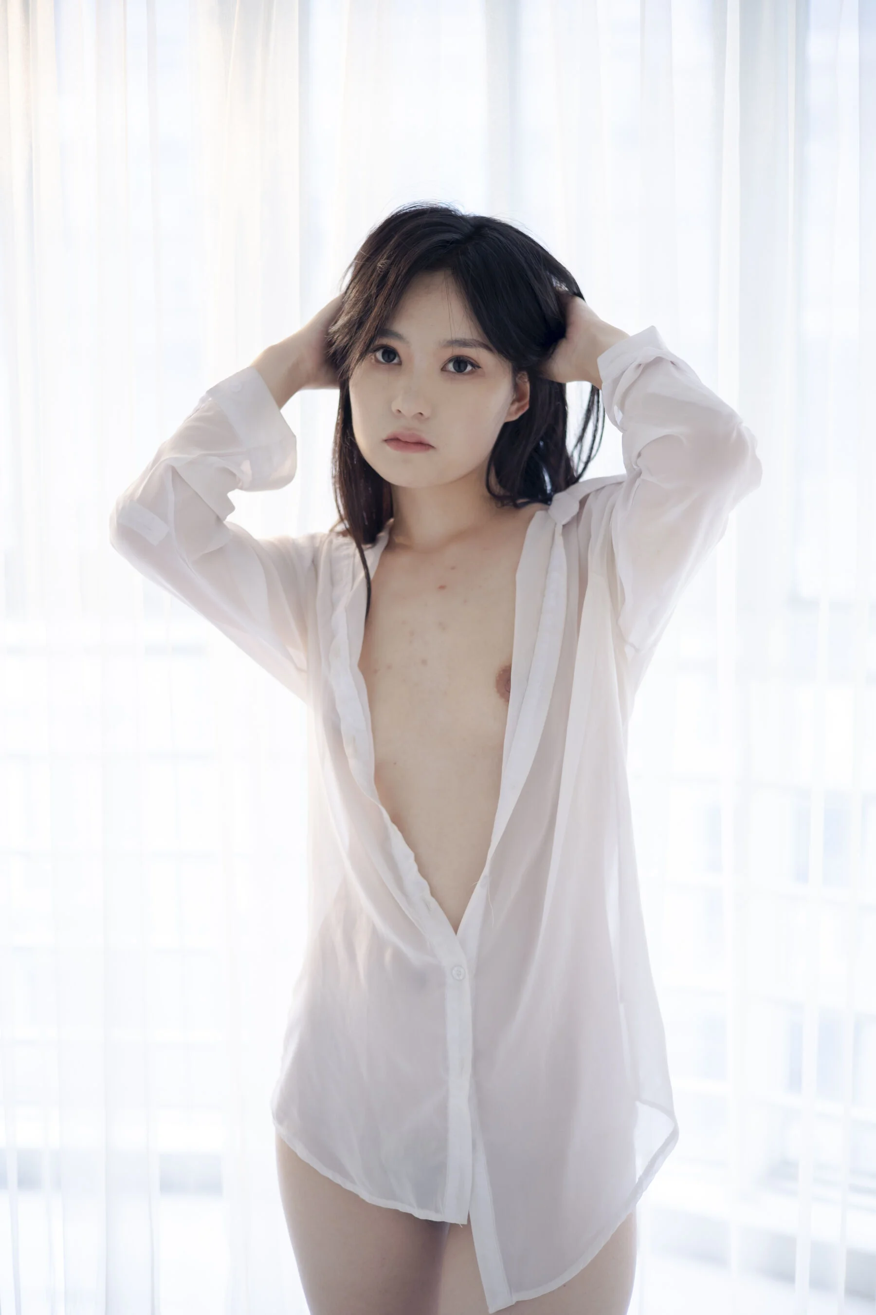 国模沐辰大尺度人体私拍套图 - Photo 330