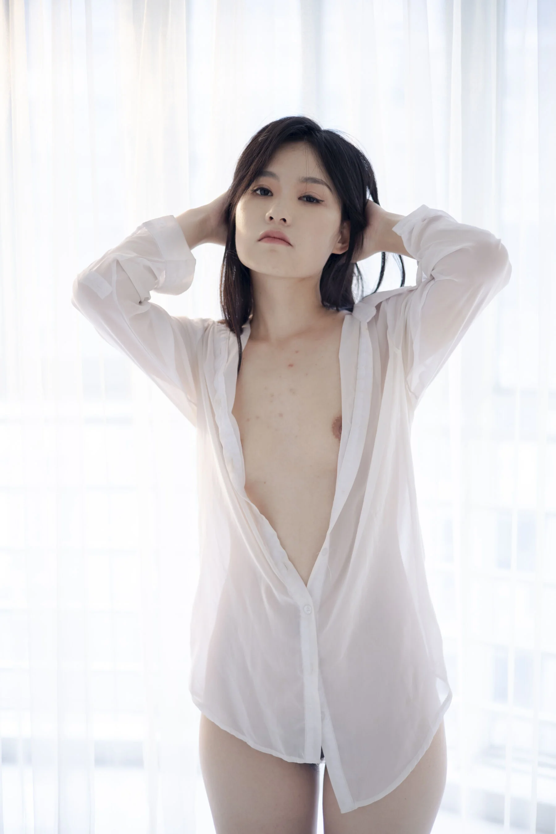 国模沐辰大尺度人体私拍套图 - Photo 337