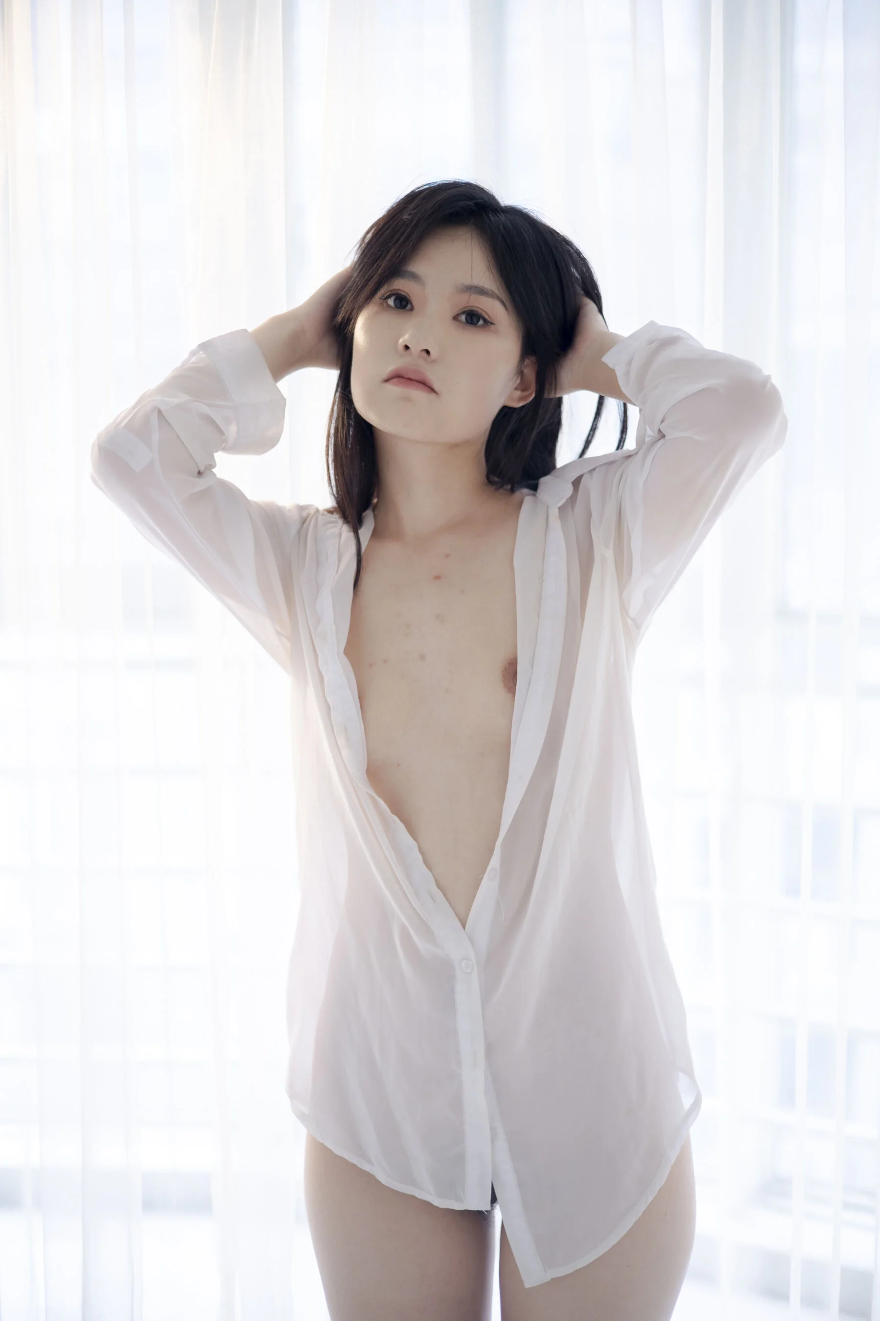 国模沐辰大尺度人体私拍套图 - Photo 340