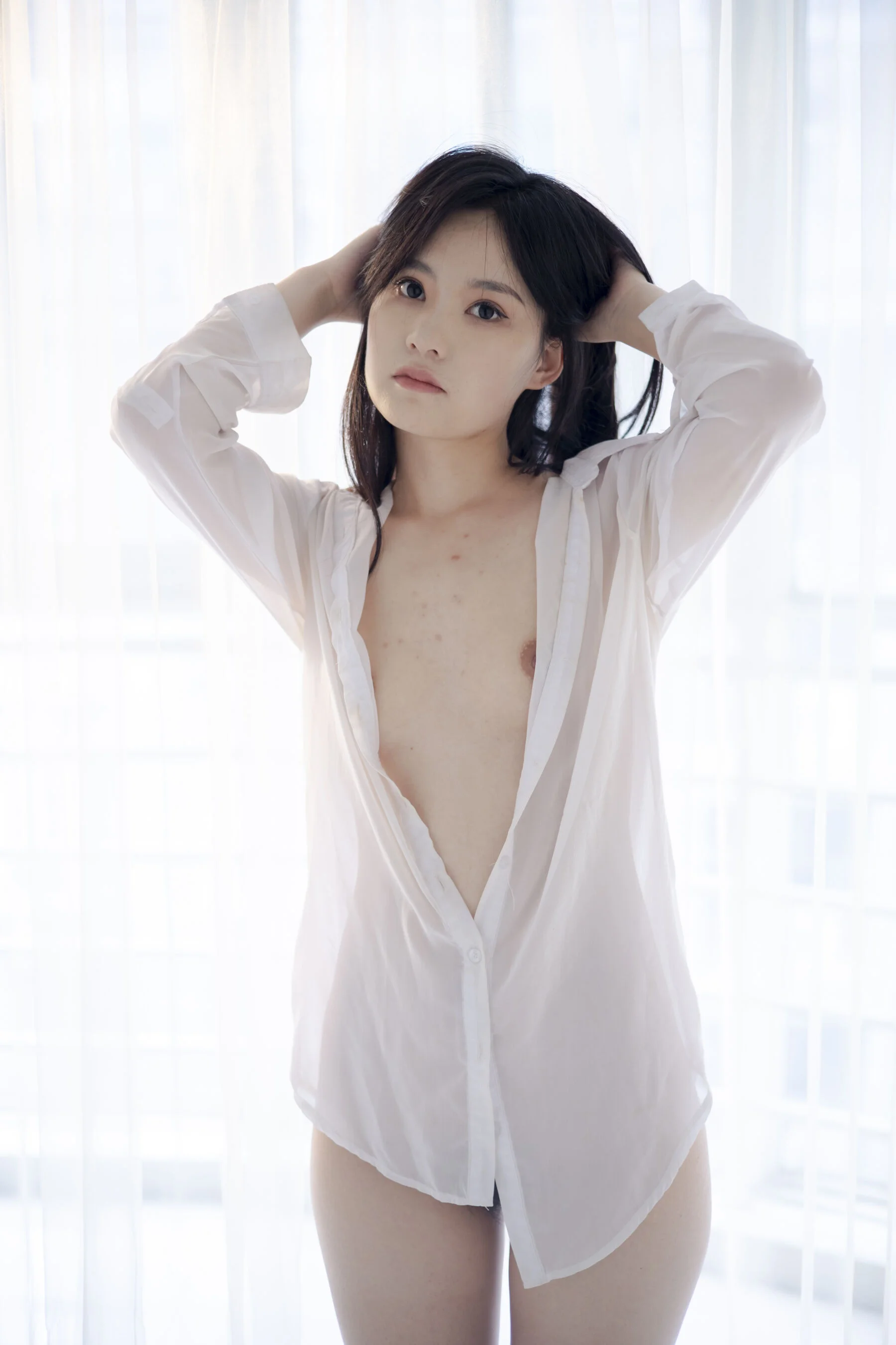 国模沐辰大尺度人体私拍套图 - Photo 344
