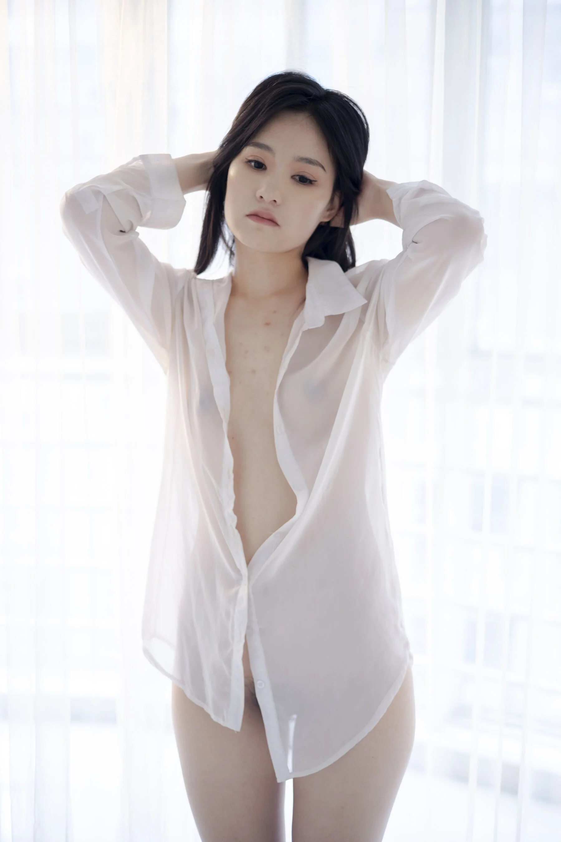 国模沐辰大尺度人体私拍套图 - Photo 345