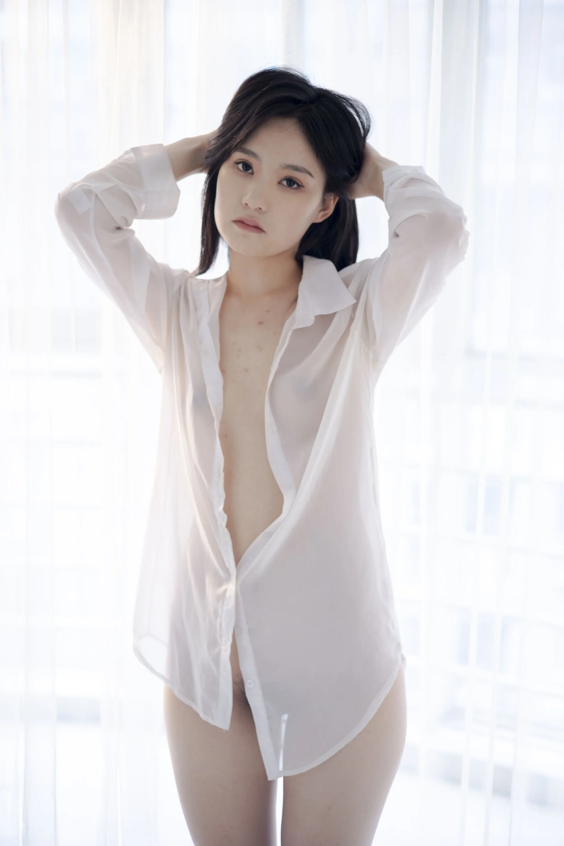 国模沐辰大尺度人体私拍套图 - Photo 350