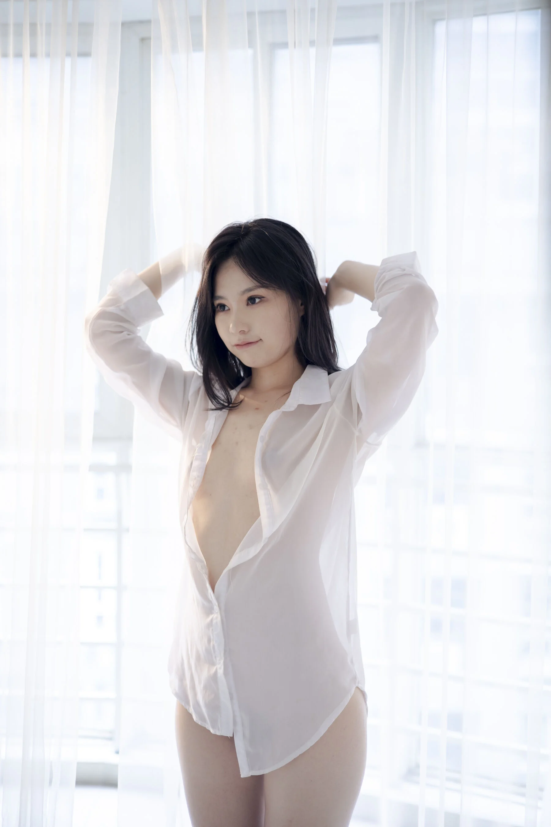 国模沐辰大尺度人体私拍套图 - Photo 380