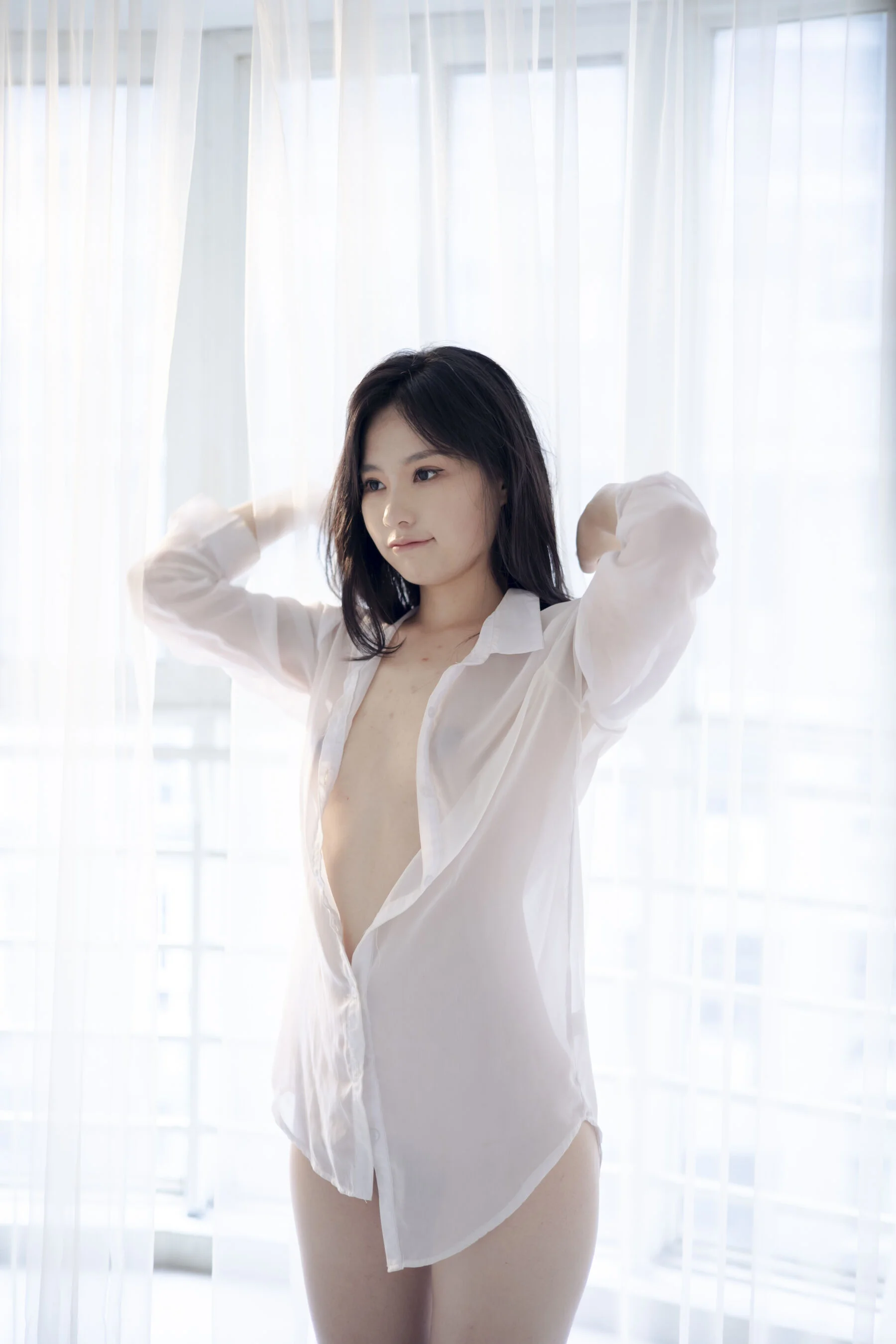 国模沐辰大尺度人体私拍套图 - Photo 381