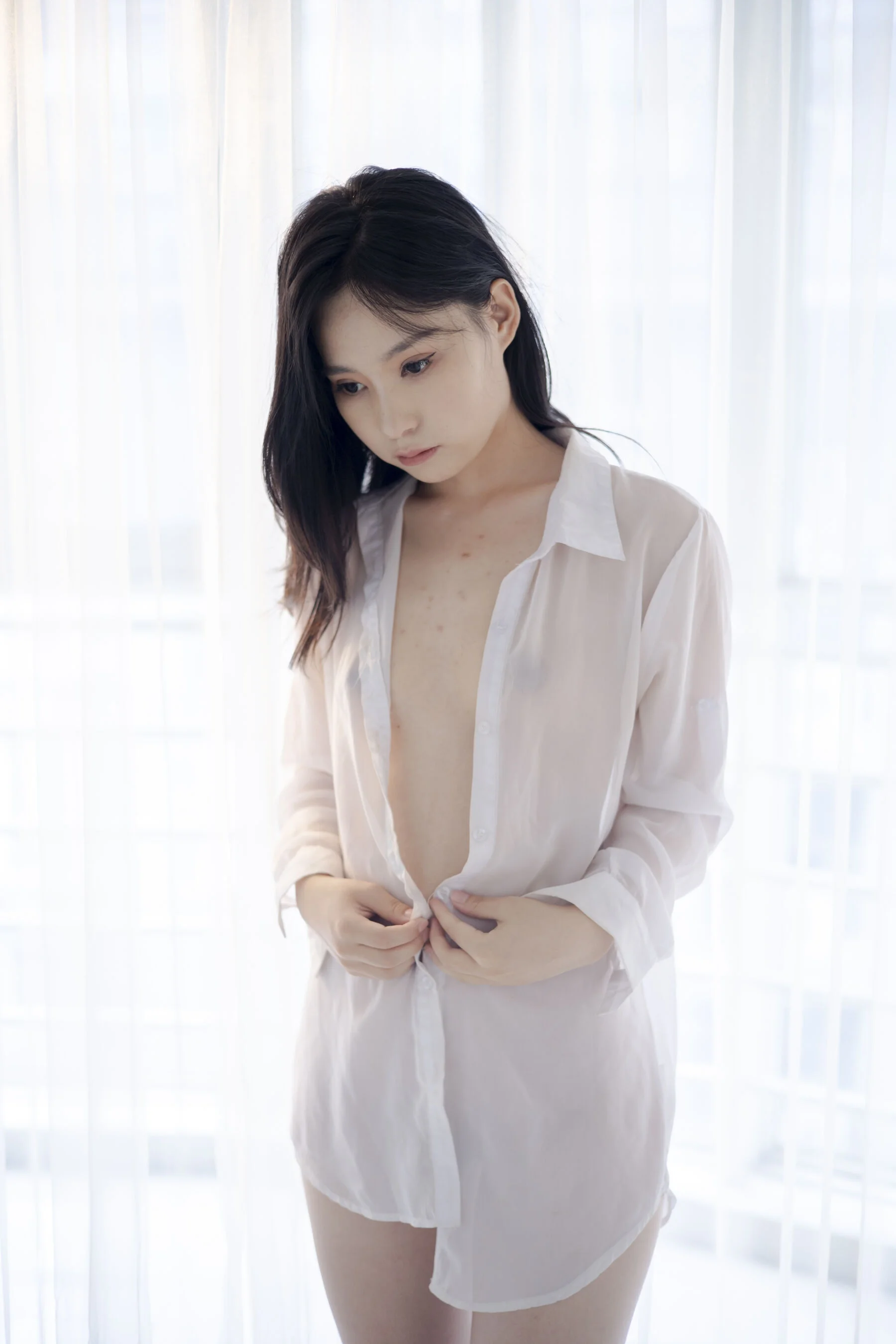 国模沐辰大尺度人体私拍套图 - Photo 407