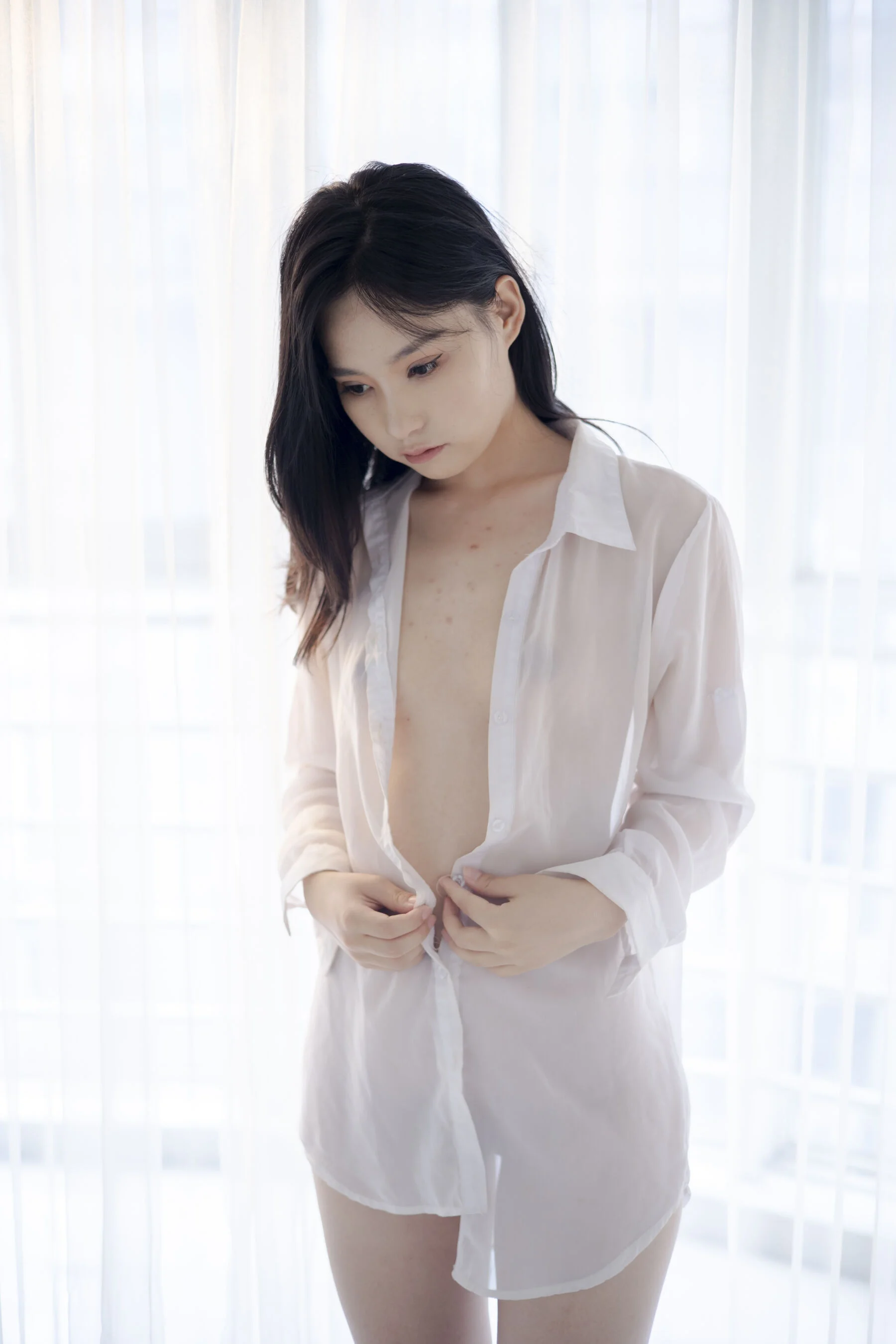 国模沐辰大尺度人体私拍套图 - Photo 408