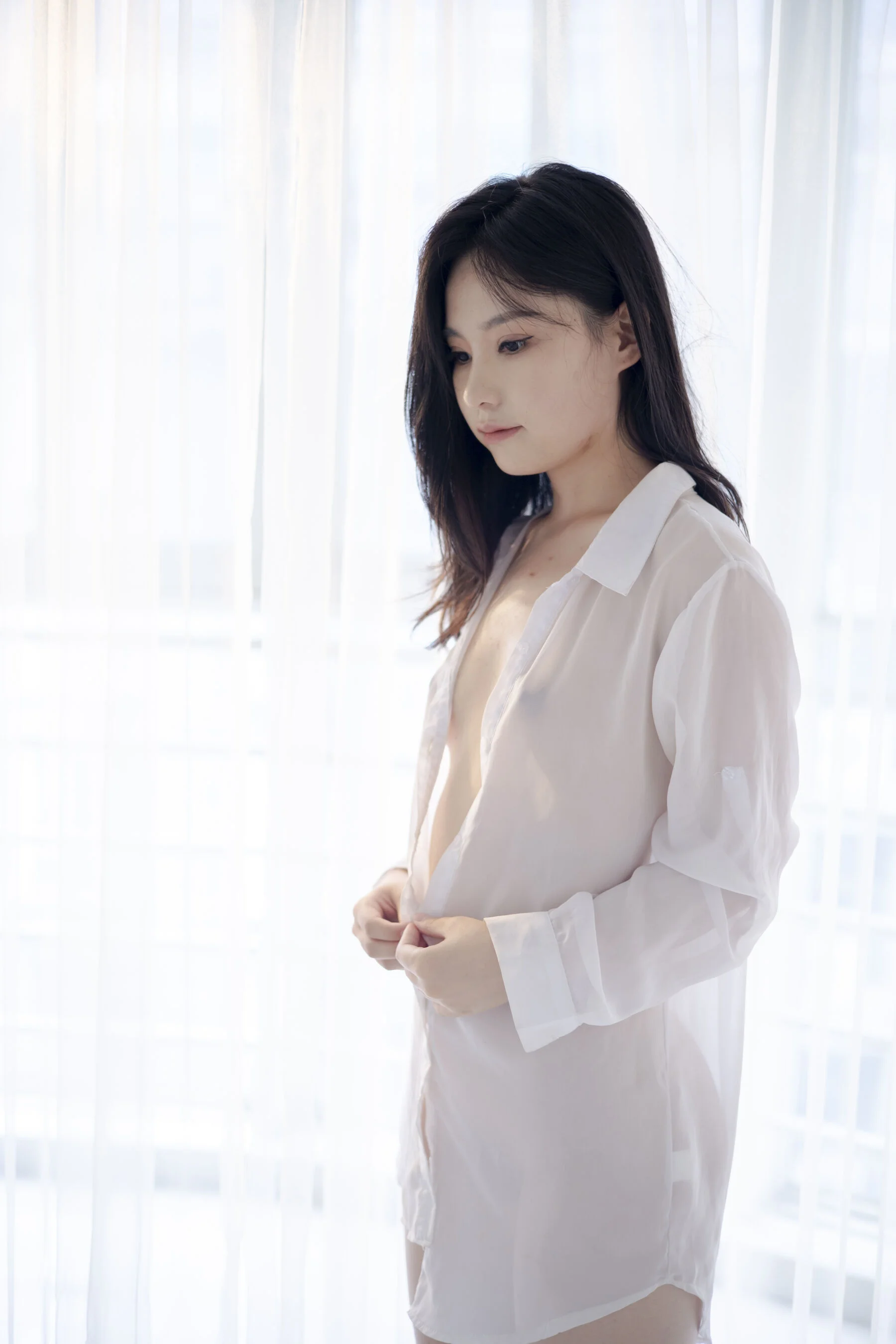 国模沐辰大尺度人体私拍套图 - Photo 422