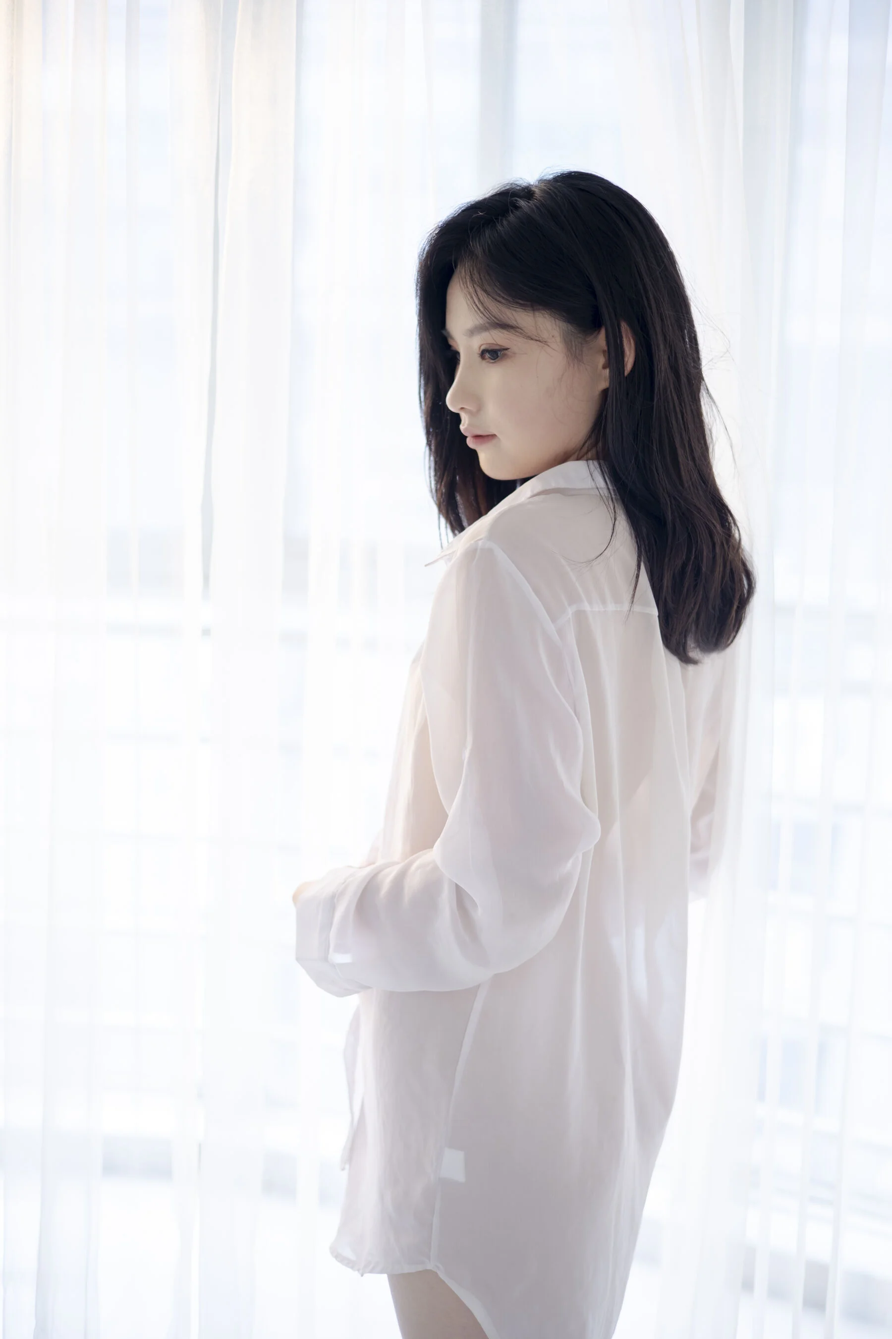 国模沐辰大尺度人体私拍套图 - Photo 431