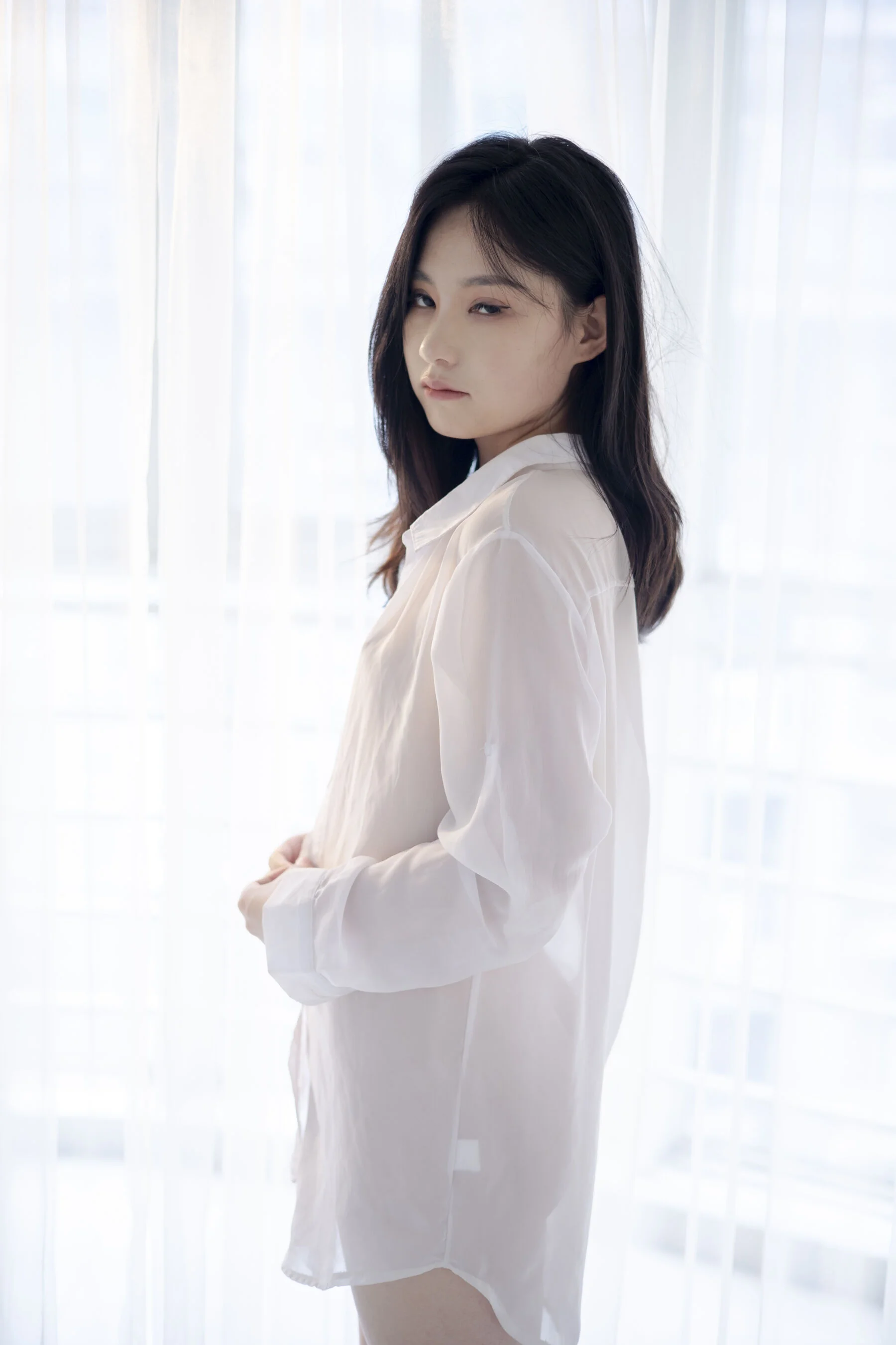 国模沐辰大尺度人体私拍套图 - Photo 438