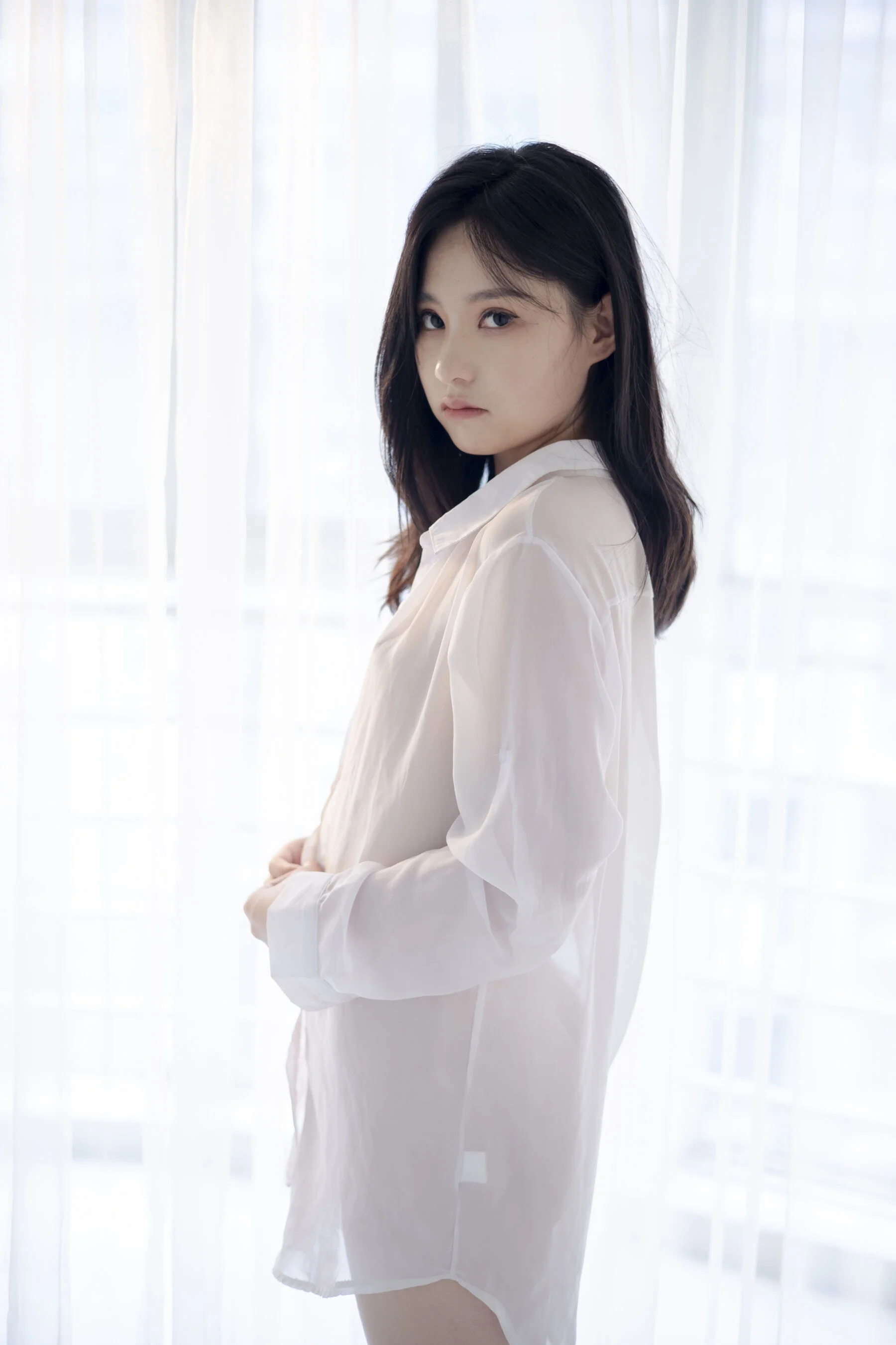 国模沐辰大尺度人体私拍套图 - Photo 442