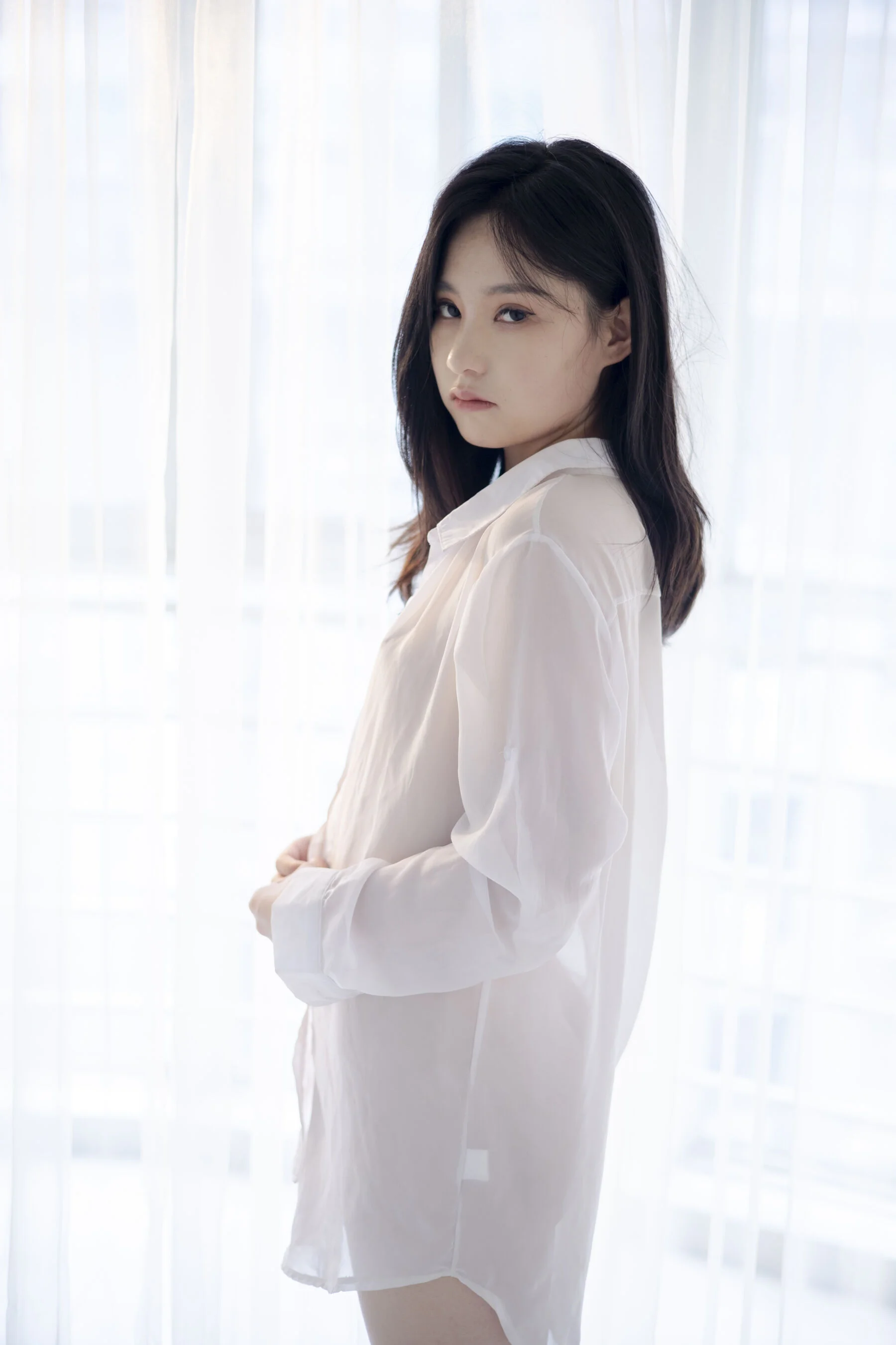 国模沐辰大尺度人体私拍套图 - Photo 443