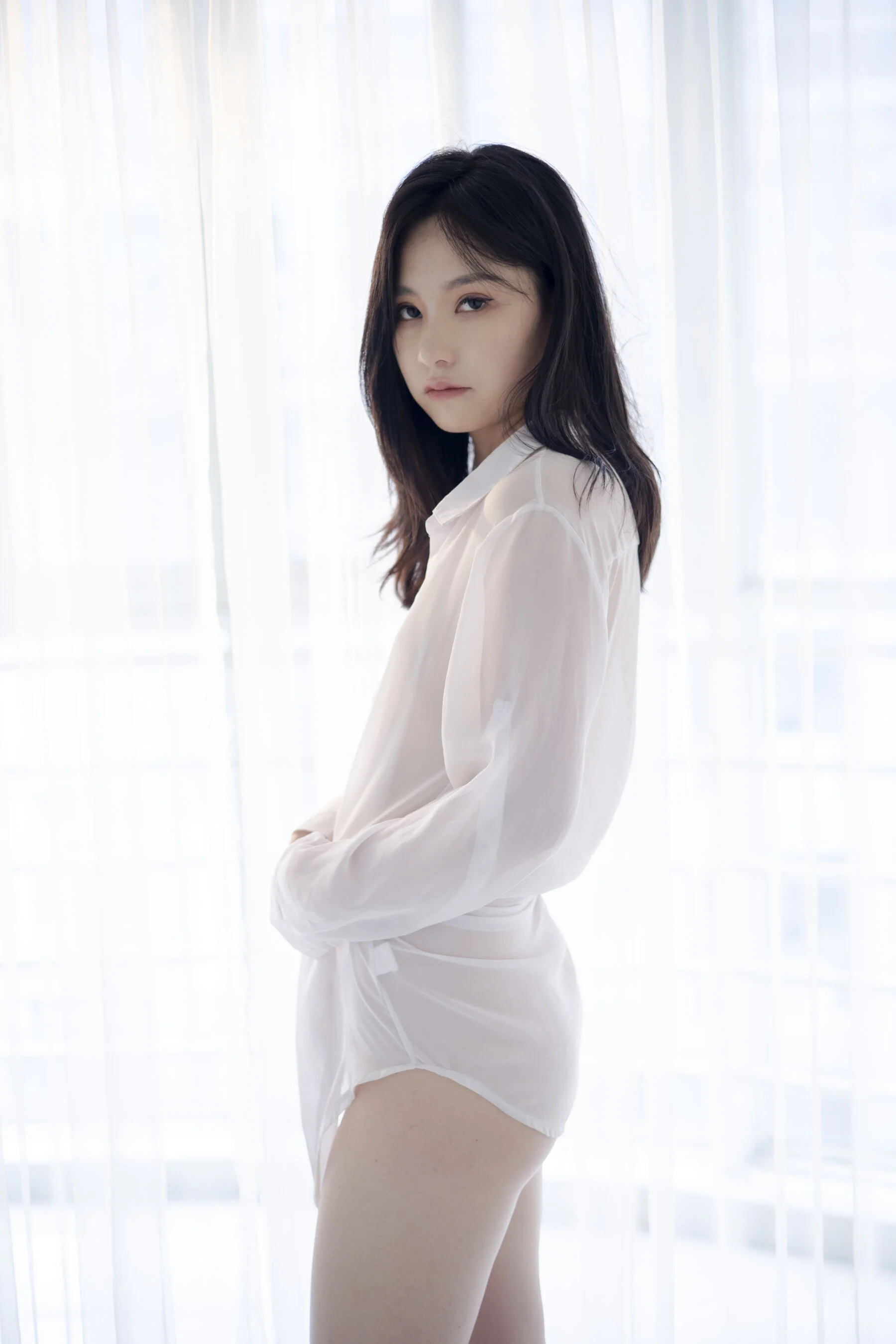 国模沐辰大尺度人体私拍套图 - Photo 466