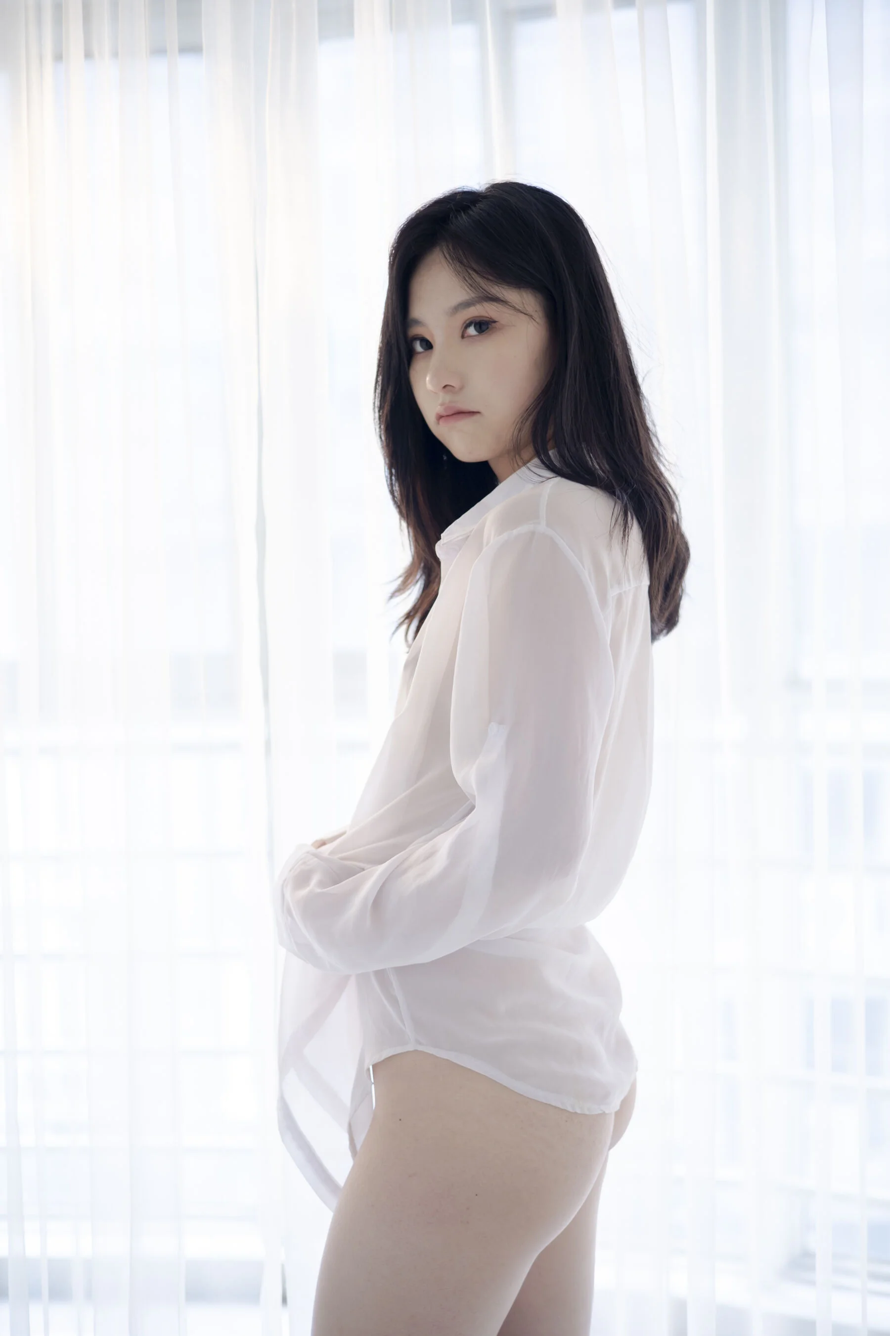 国模沐辰大尺度人体私拍套图 - Photo 471