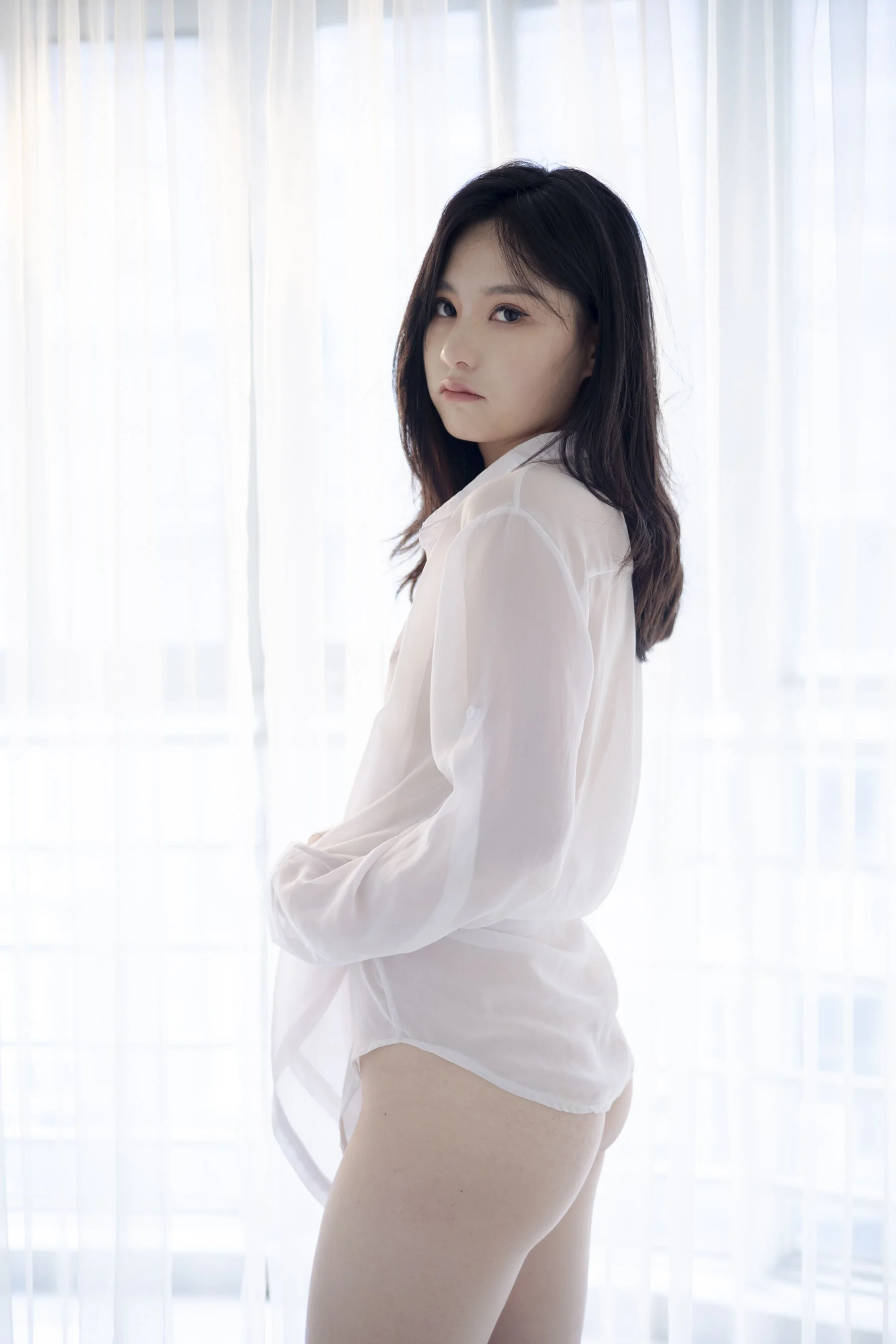 国模沐辰大尺度人体私拍套图 - Photo 473