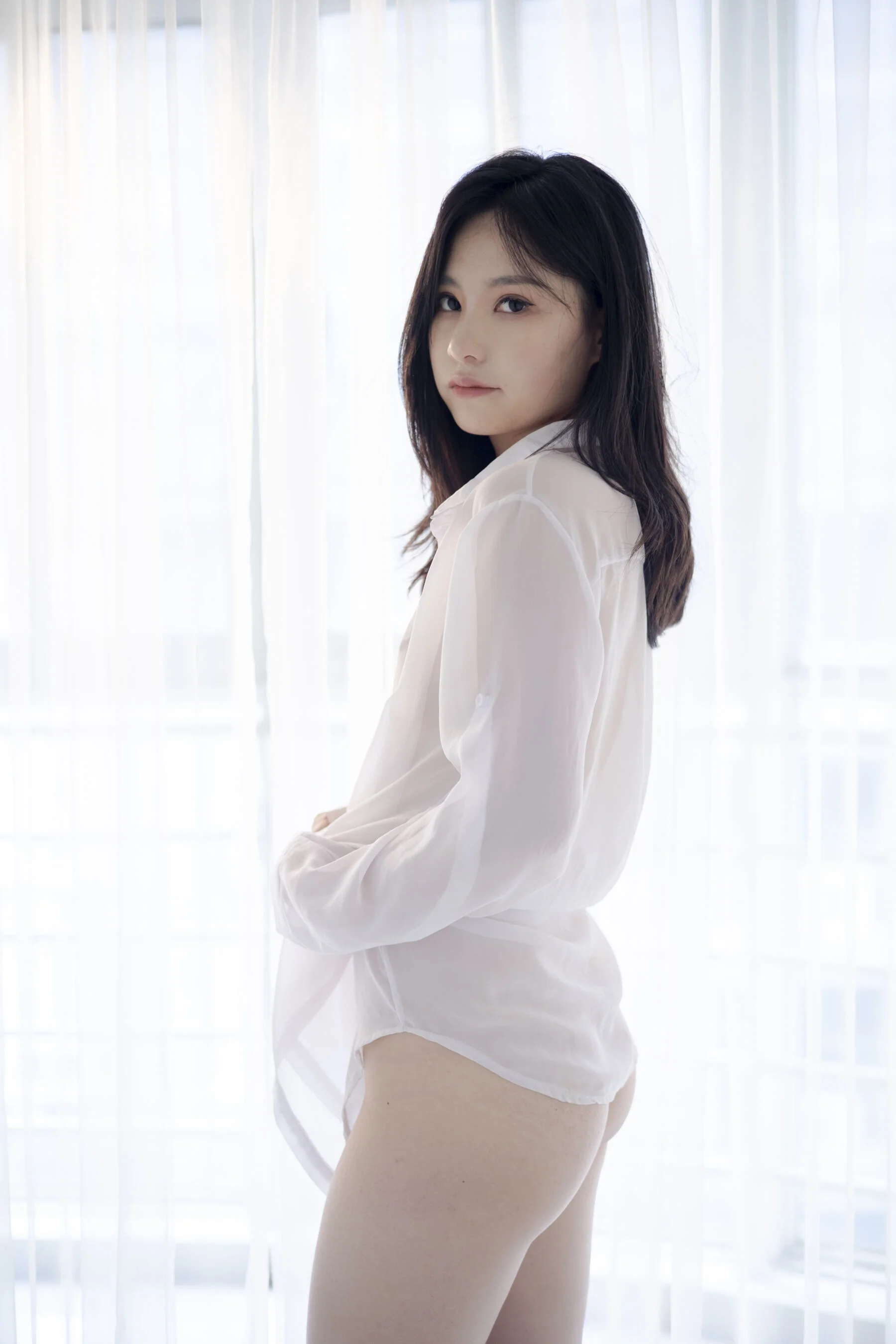 国模沐辰大尺度人体私拍套图 - Photo 474