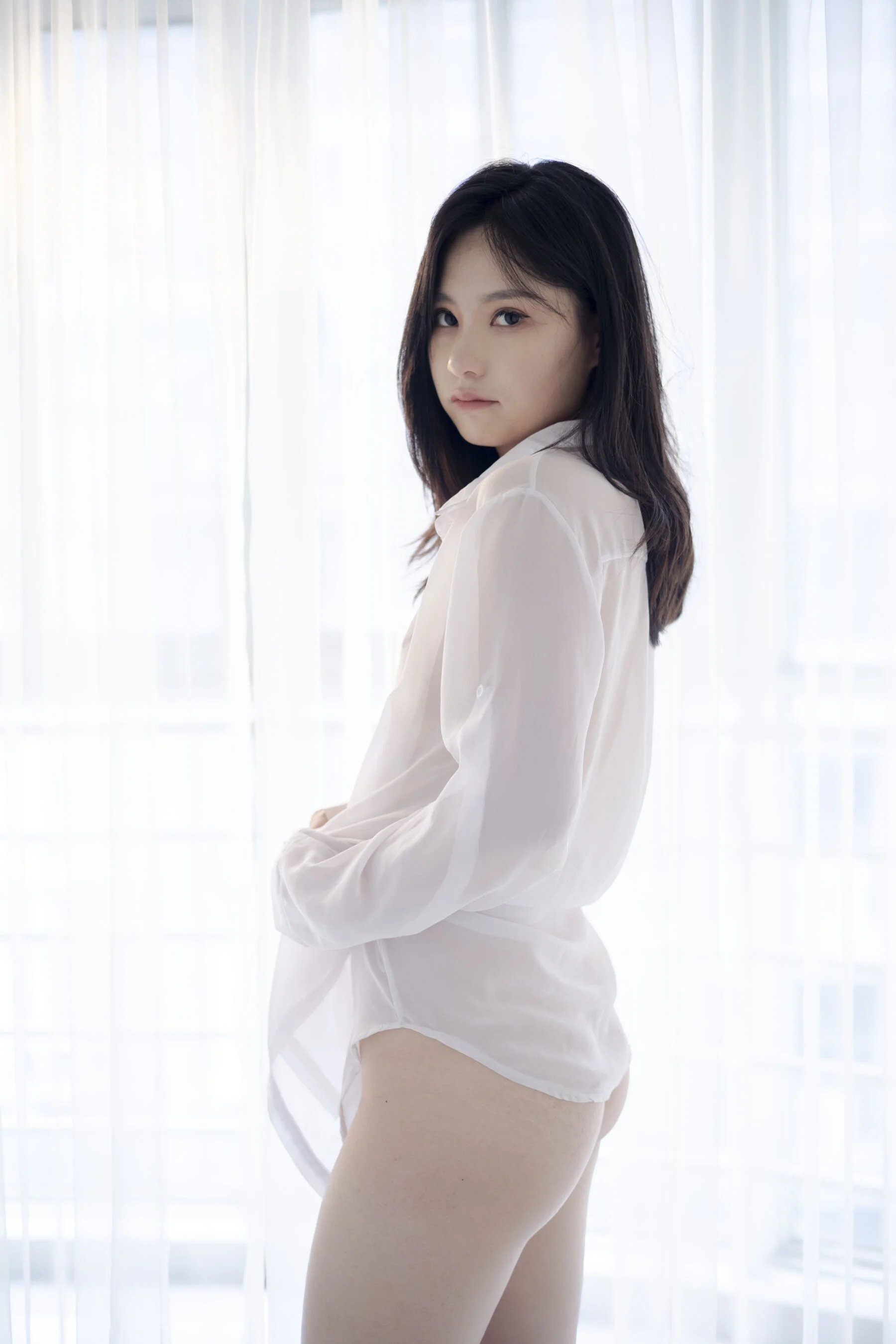 国模沐辰大尺度人体私拍套图 - Photo 475