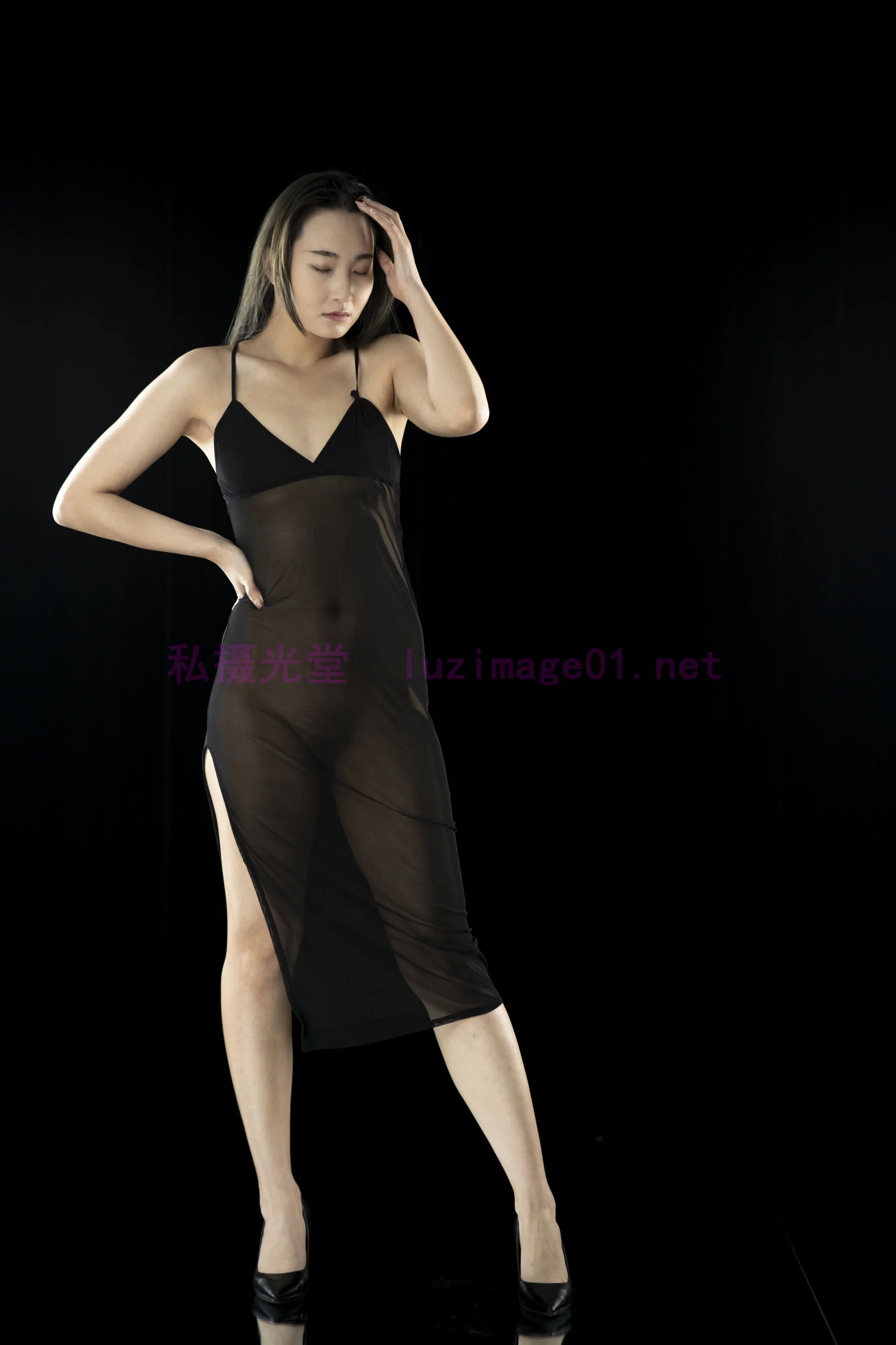 国模若雨大尺度人体私拍套图 - Photo 357