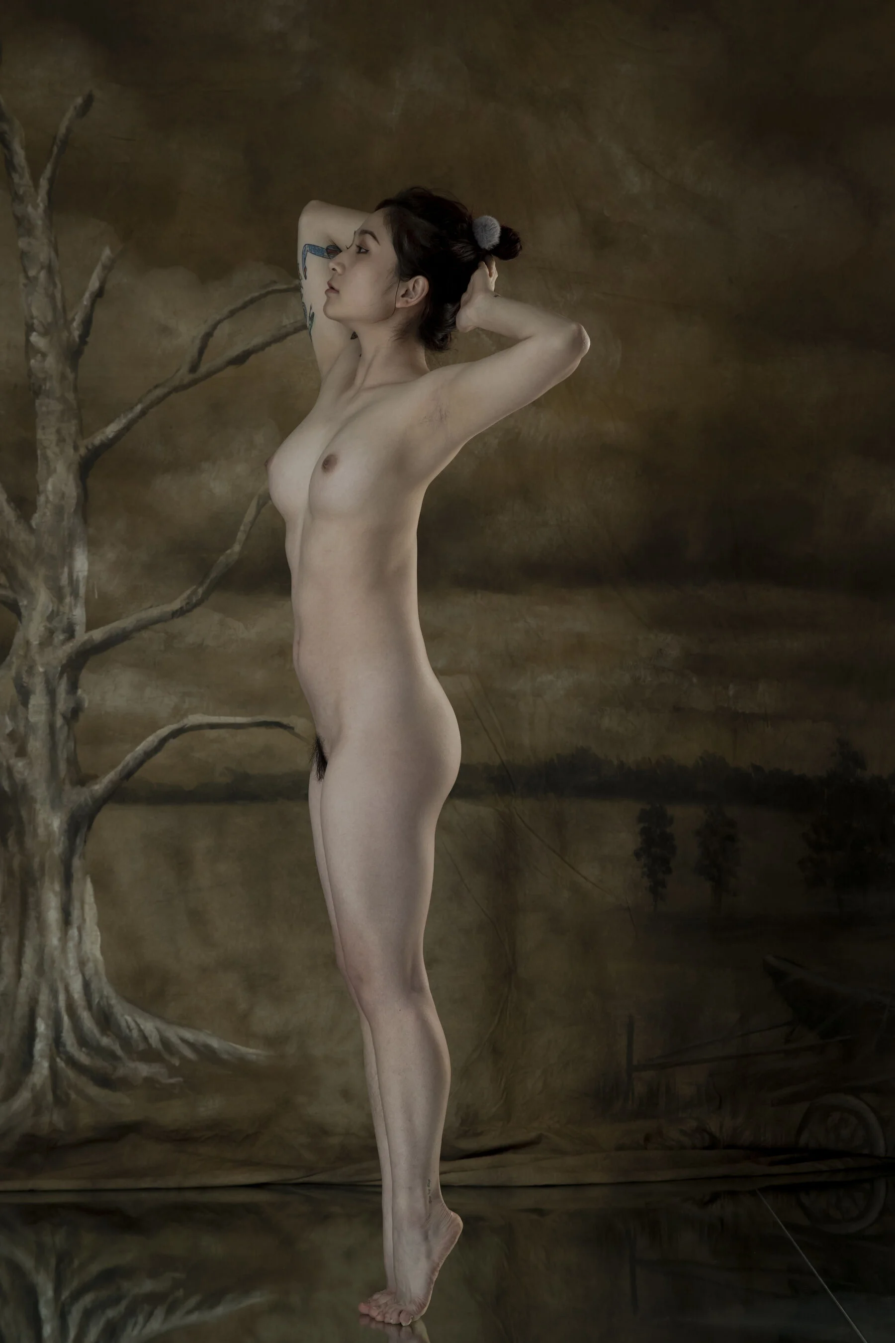 国模林玲大尺度人体私拍套图 - Photo 483