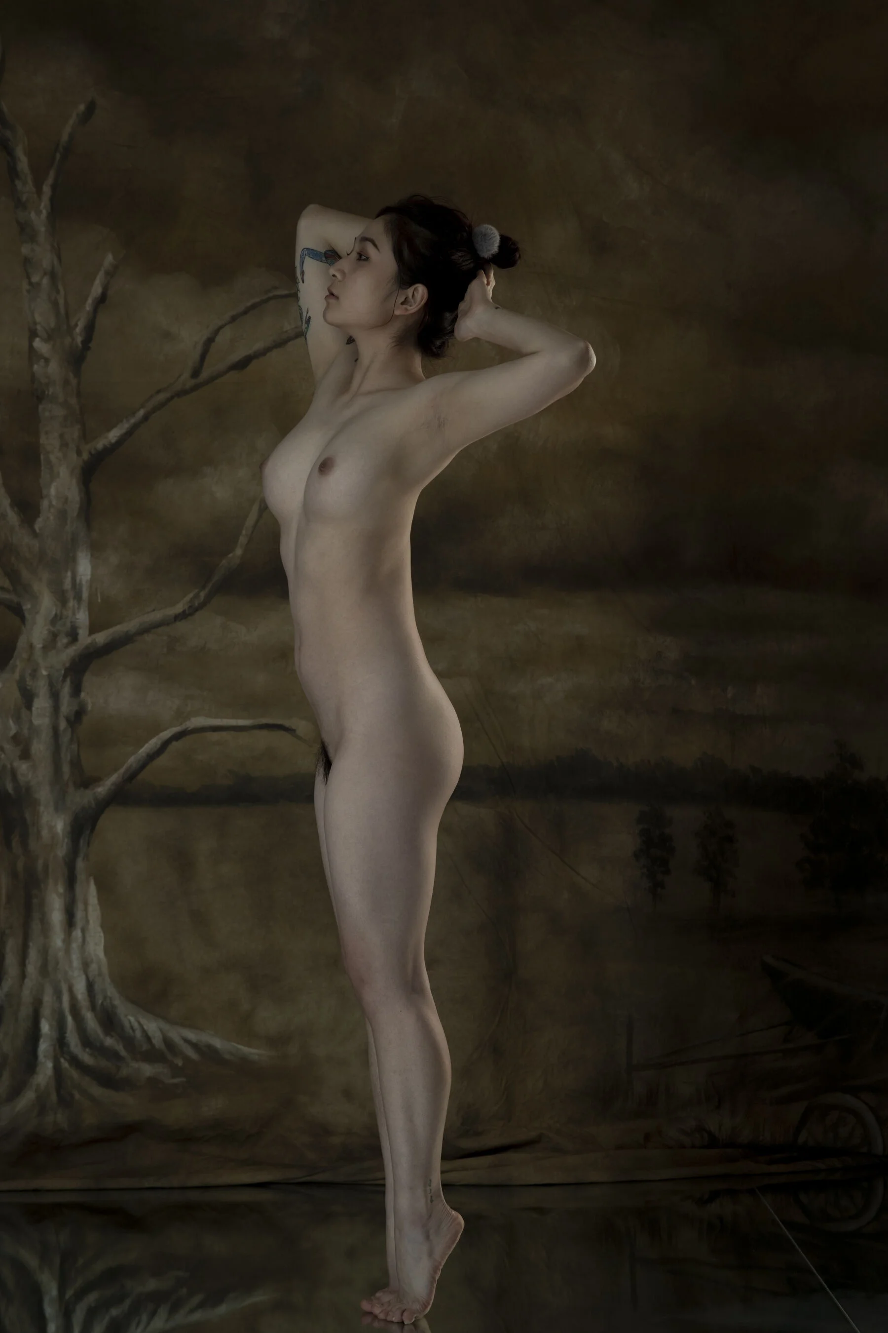 国模林玲大尺度人体私拍套图 - Photo 484