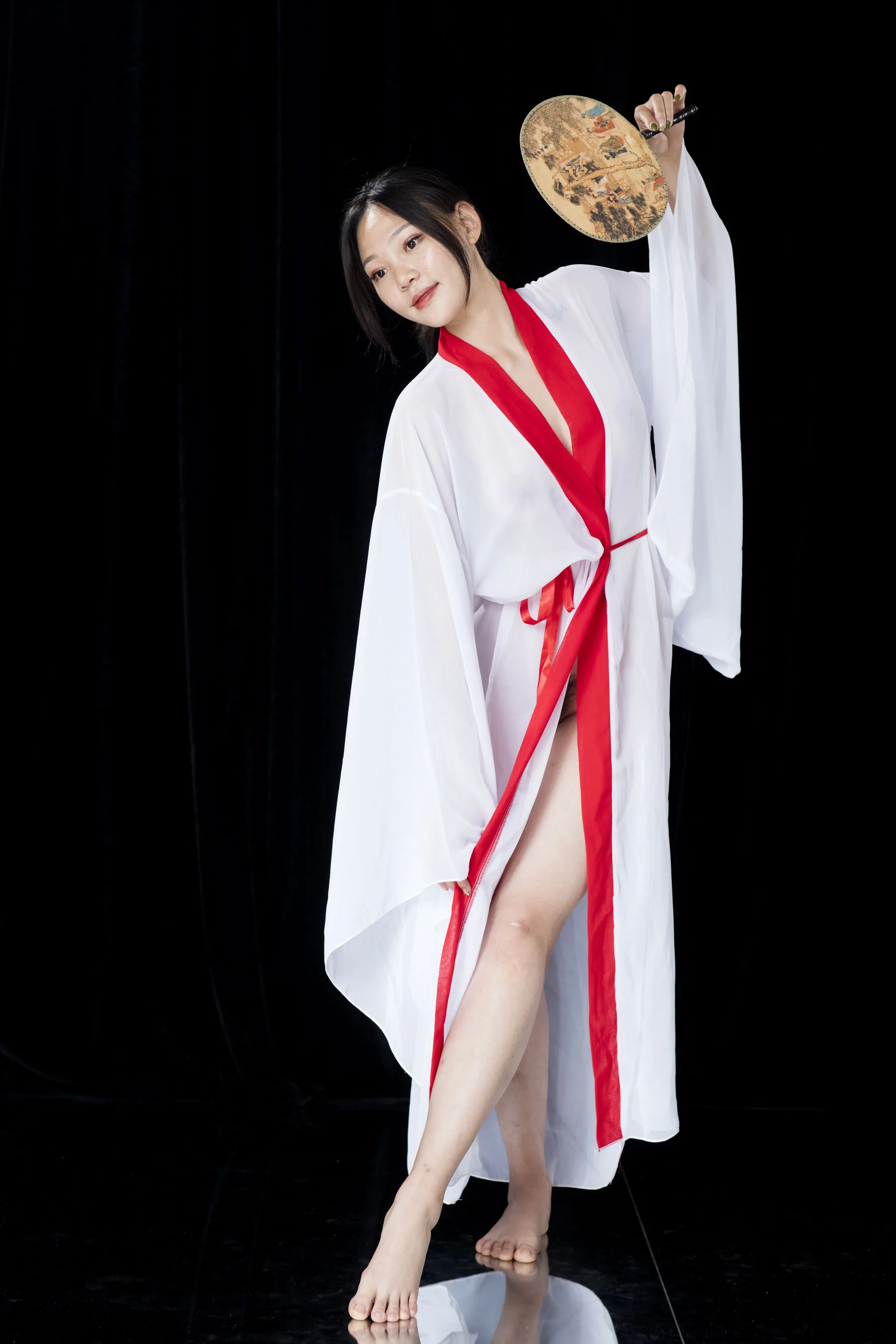 国模小优（辛迪）大尺度人体私拍套图 - Photo 447