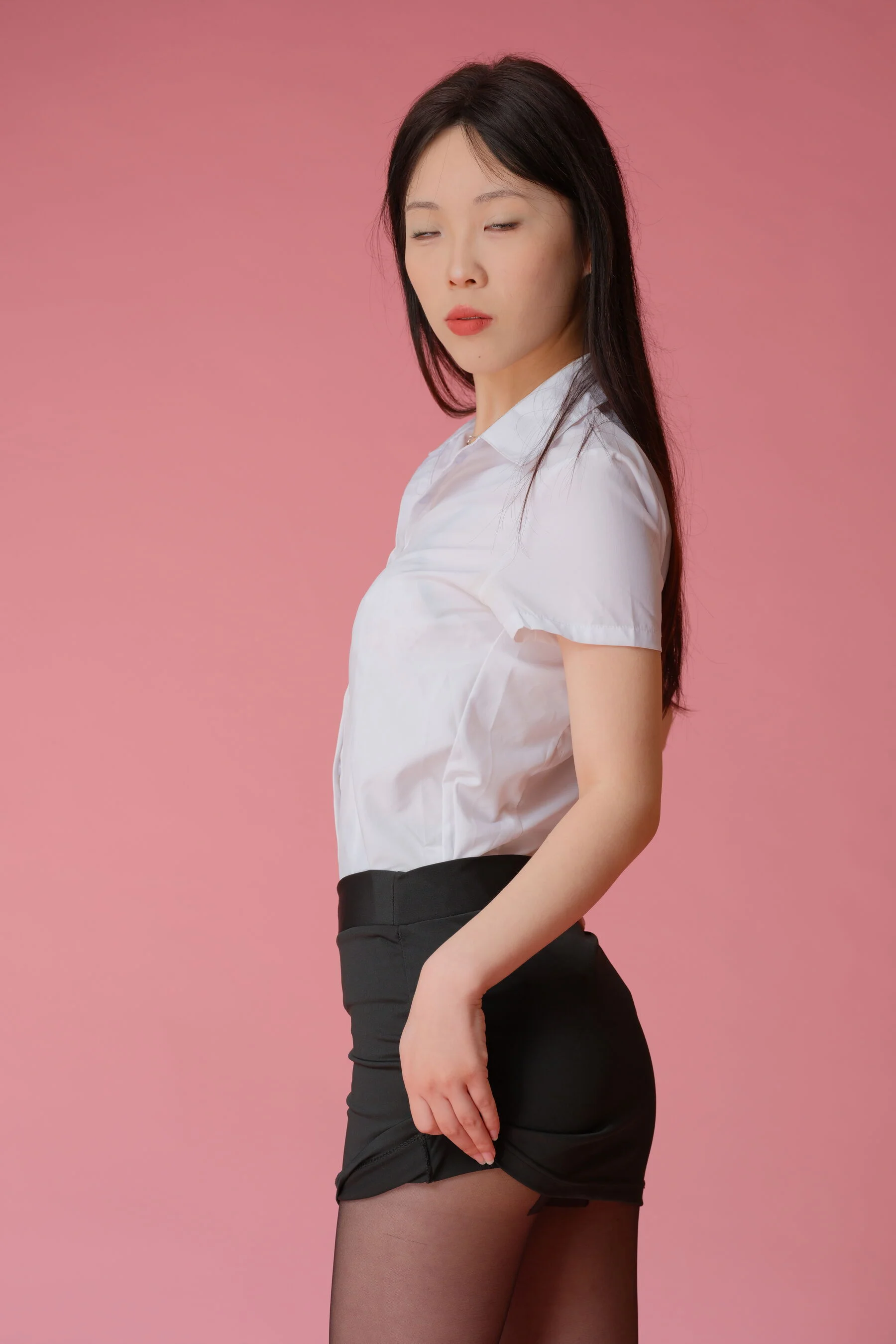 国模肖涵大尺度人体私拍套图 - Photo 100