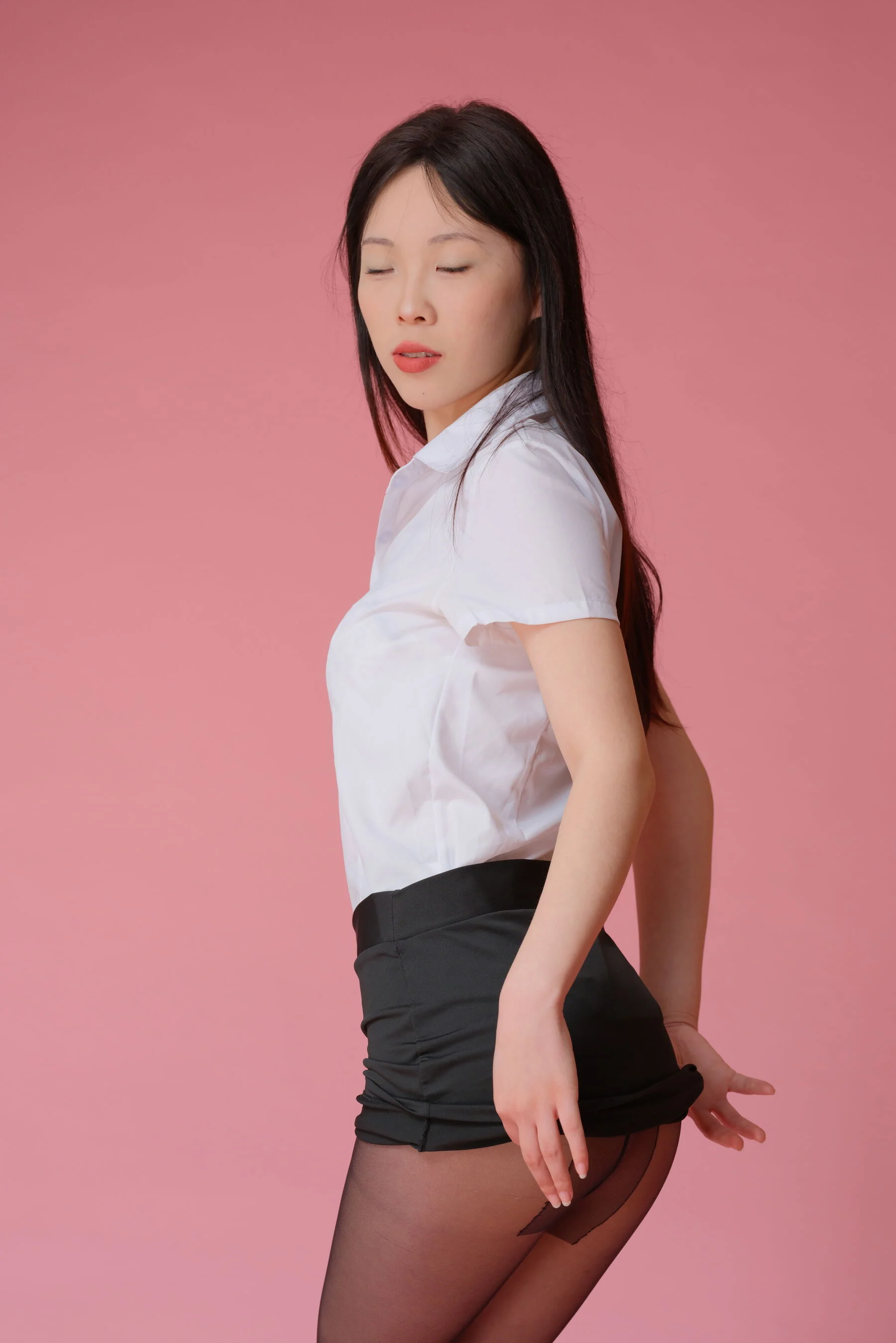 国模肖涵大尺度人体私拍套图 - Photo 129