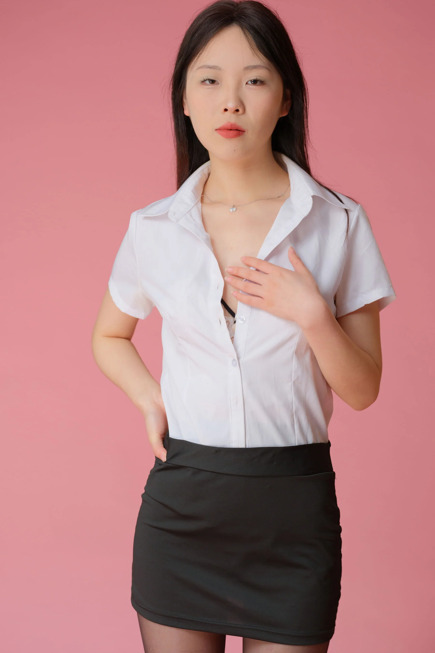 国模肖涵大尺度人体私拍套图 - Photo 138