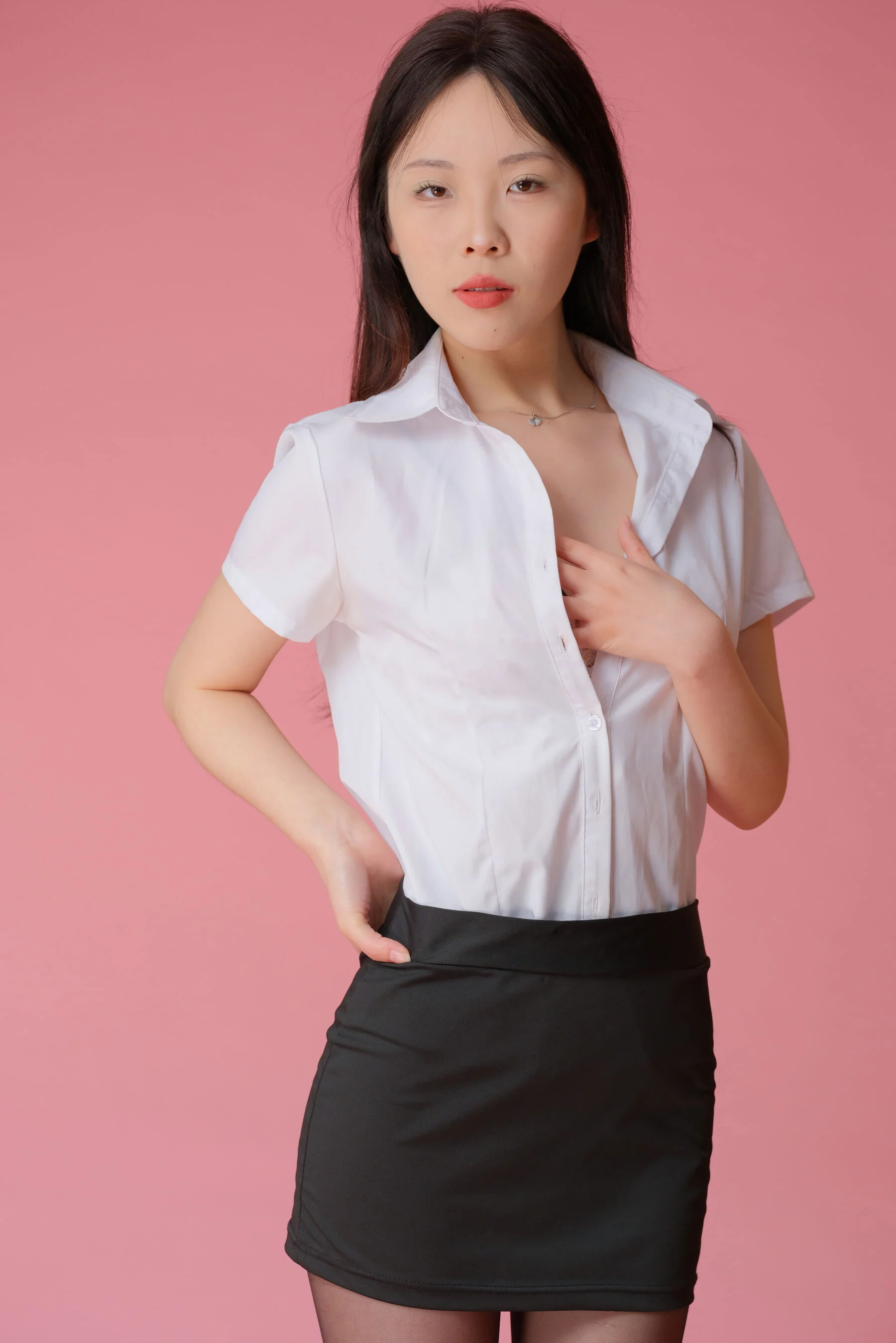 国模肖涵大尺度人体私拍套图 - Photo 146