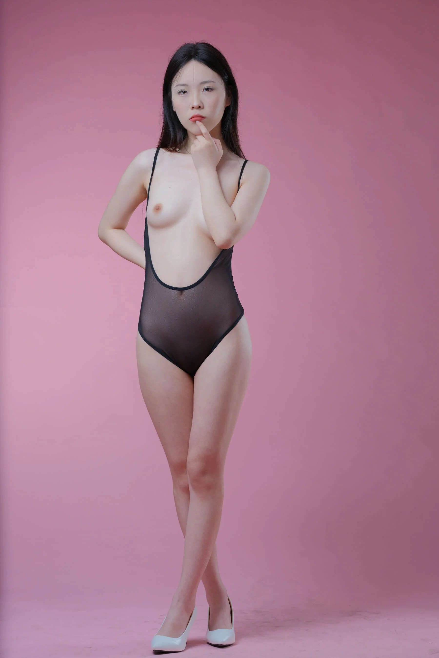 国模肖涵大尺度人体私拍套图 - Photo 287