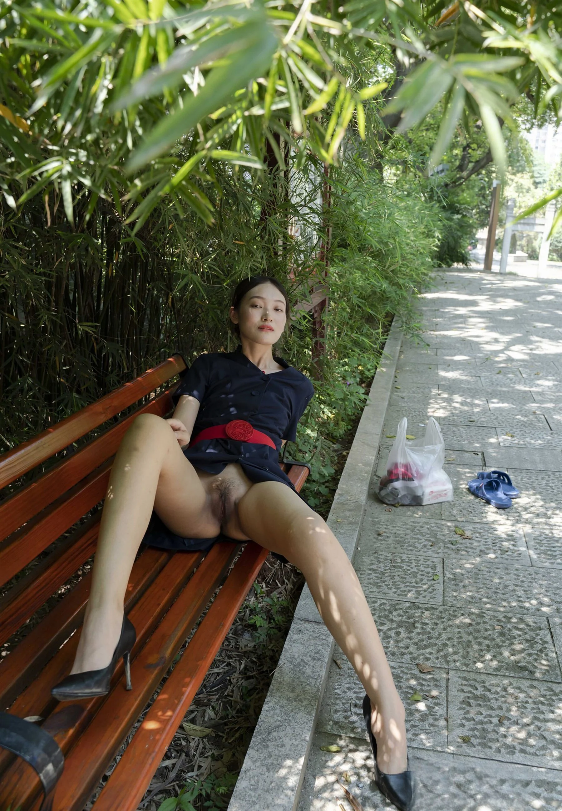 国模安琪大尺度人体私拍套图 - Photo 113