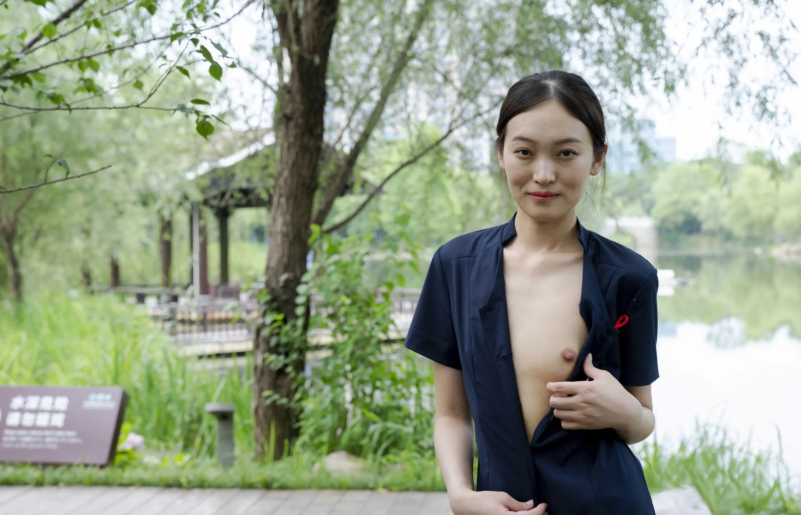 国模安琪大尺度人体私拍套图 - Photo 326