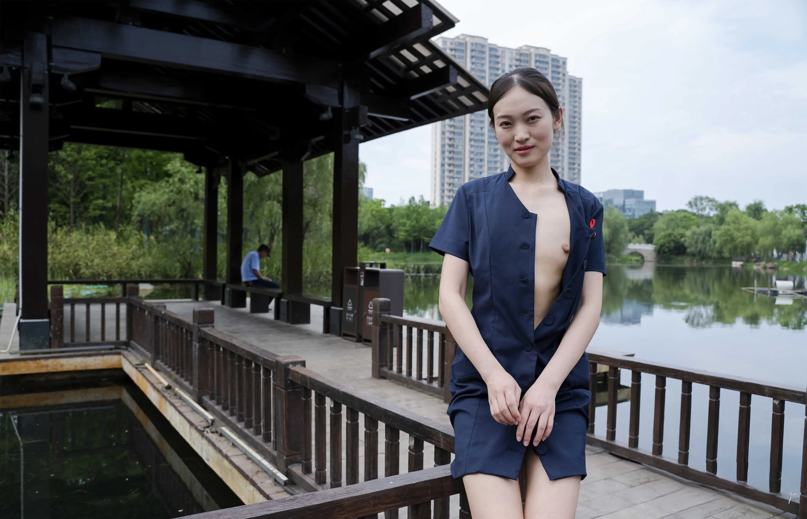 国模安琪大尺度人体私拍套图 - Photo 329