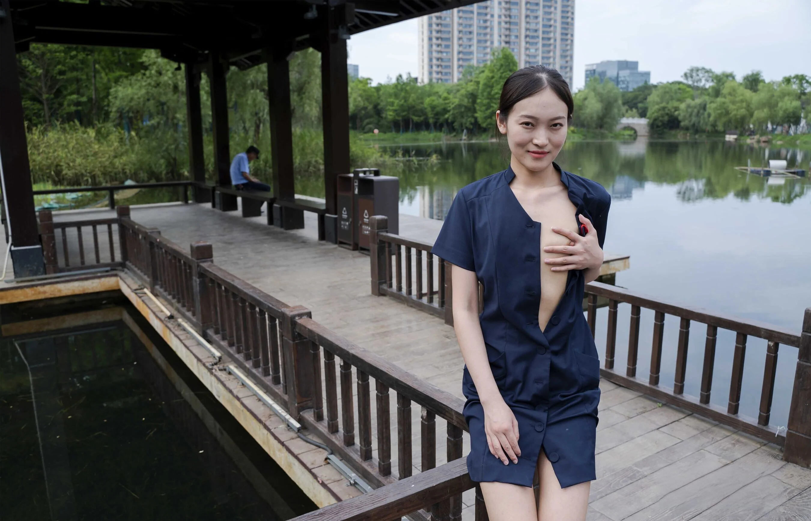 国模安琪大尺度人体私拍套图 - Photo 336