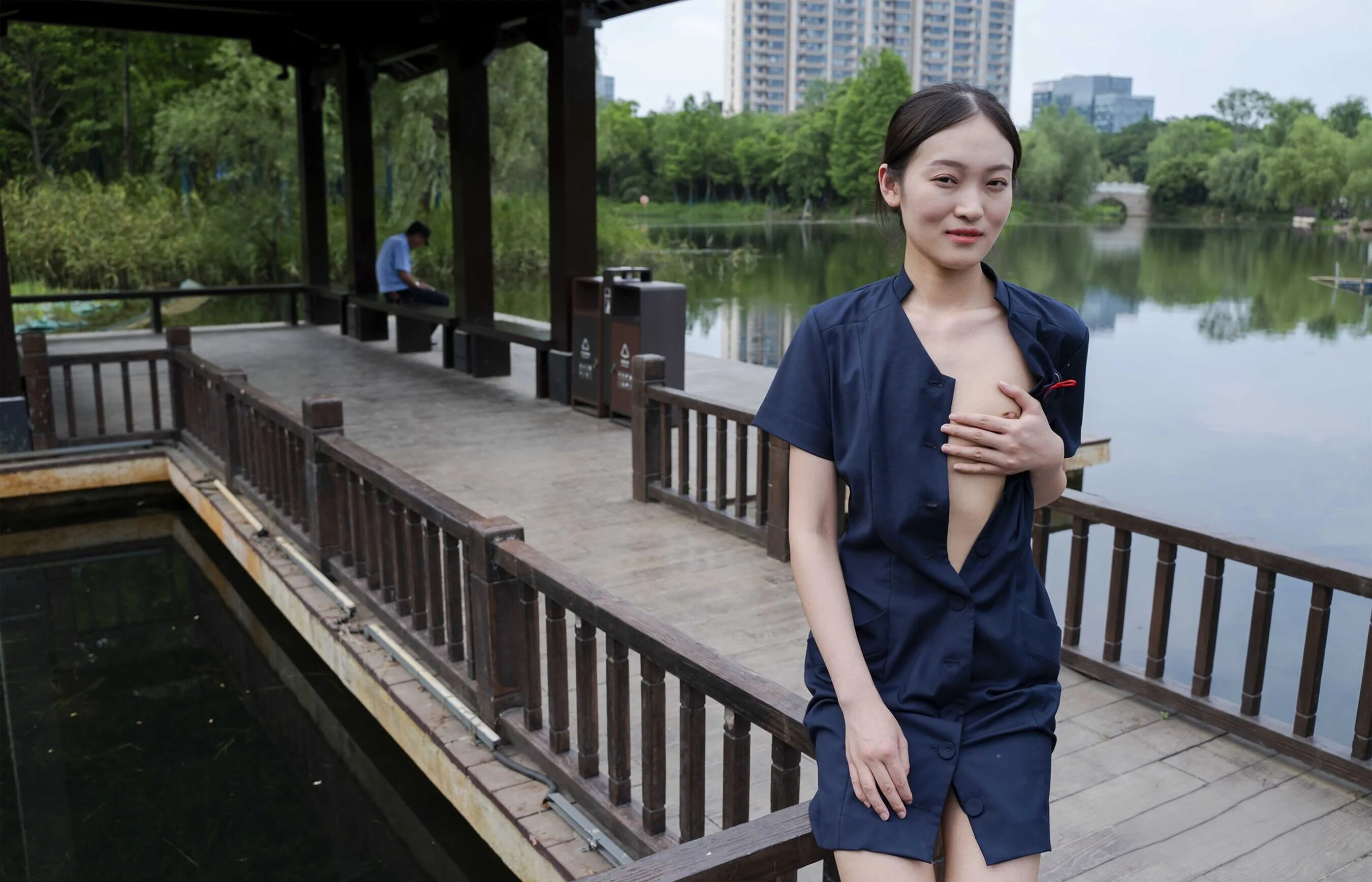 国模安琪大尺度人体私拍套图 - Photo 339