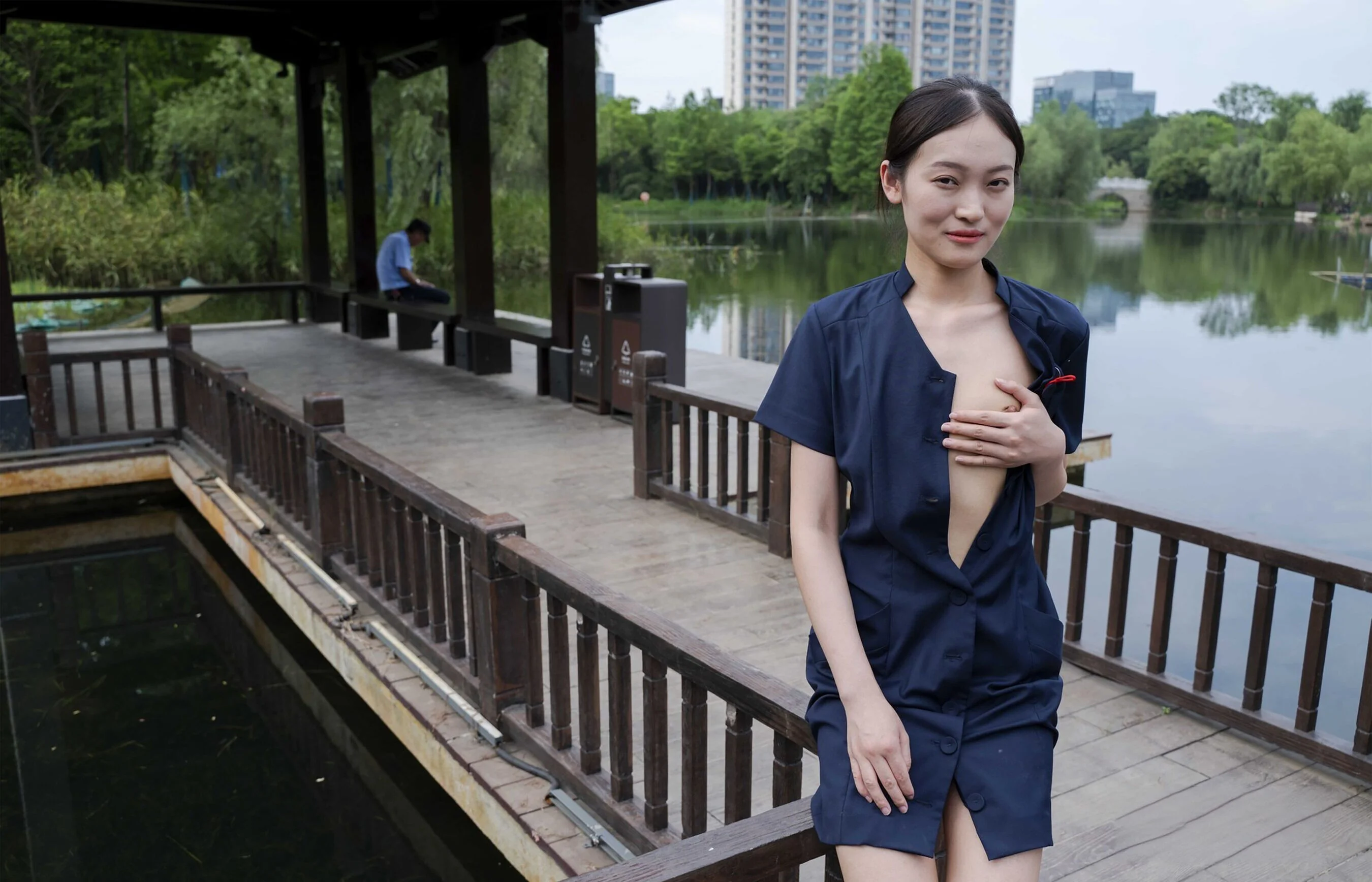 国模安琪大尺度人体私拍套图 - Photo 340