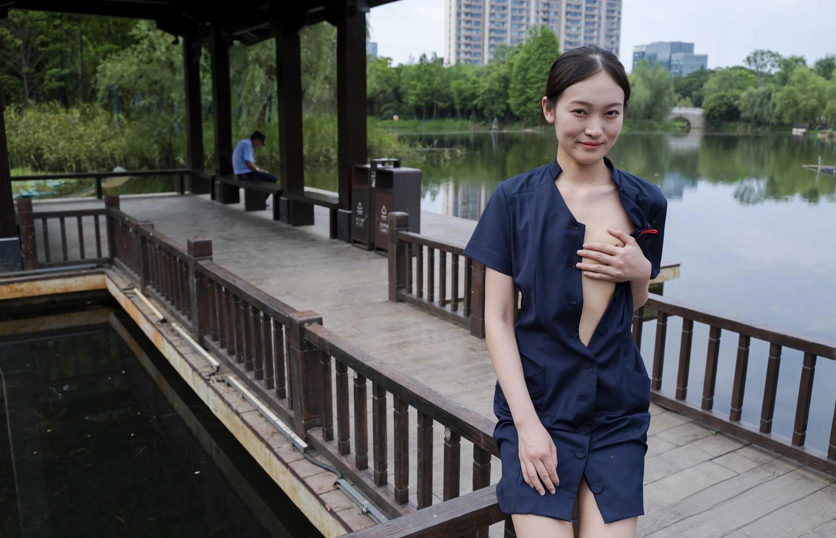 国模安琪大尺度人体私拍套图 - Photo 341