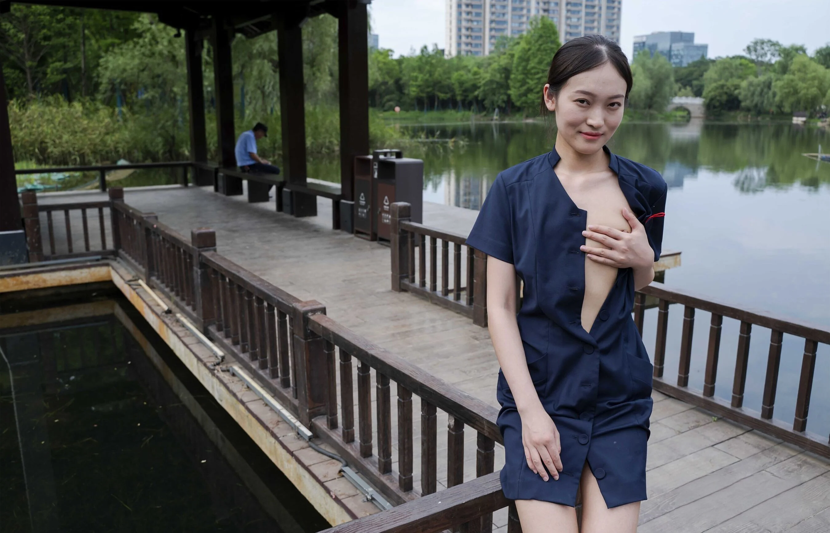 国模安琪大尺度人体私拍套图 - Photo 343