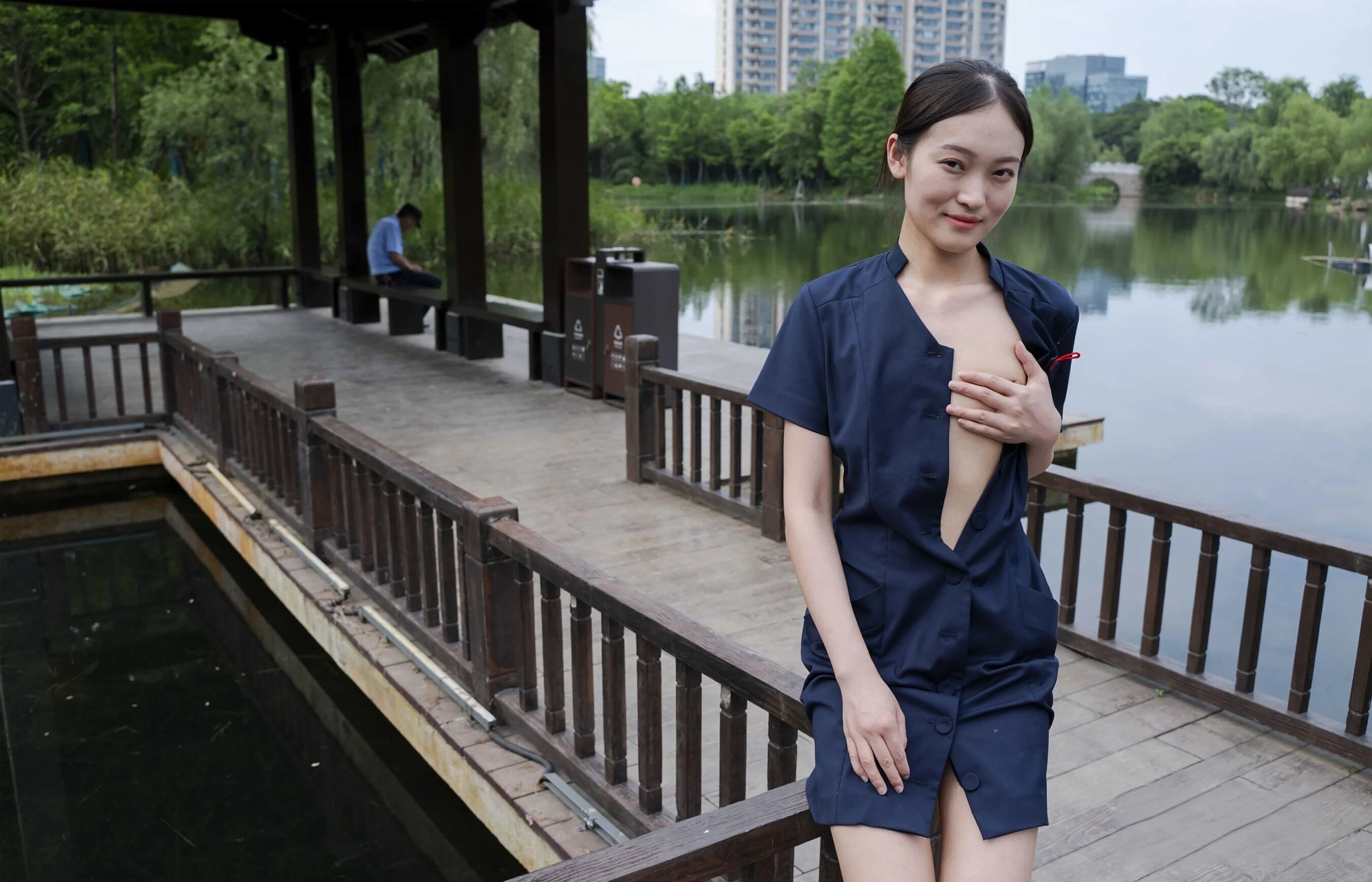 国模安琪大尺度人体私拍套图 - Photo 346