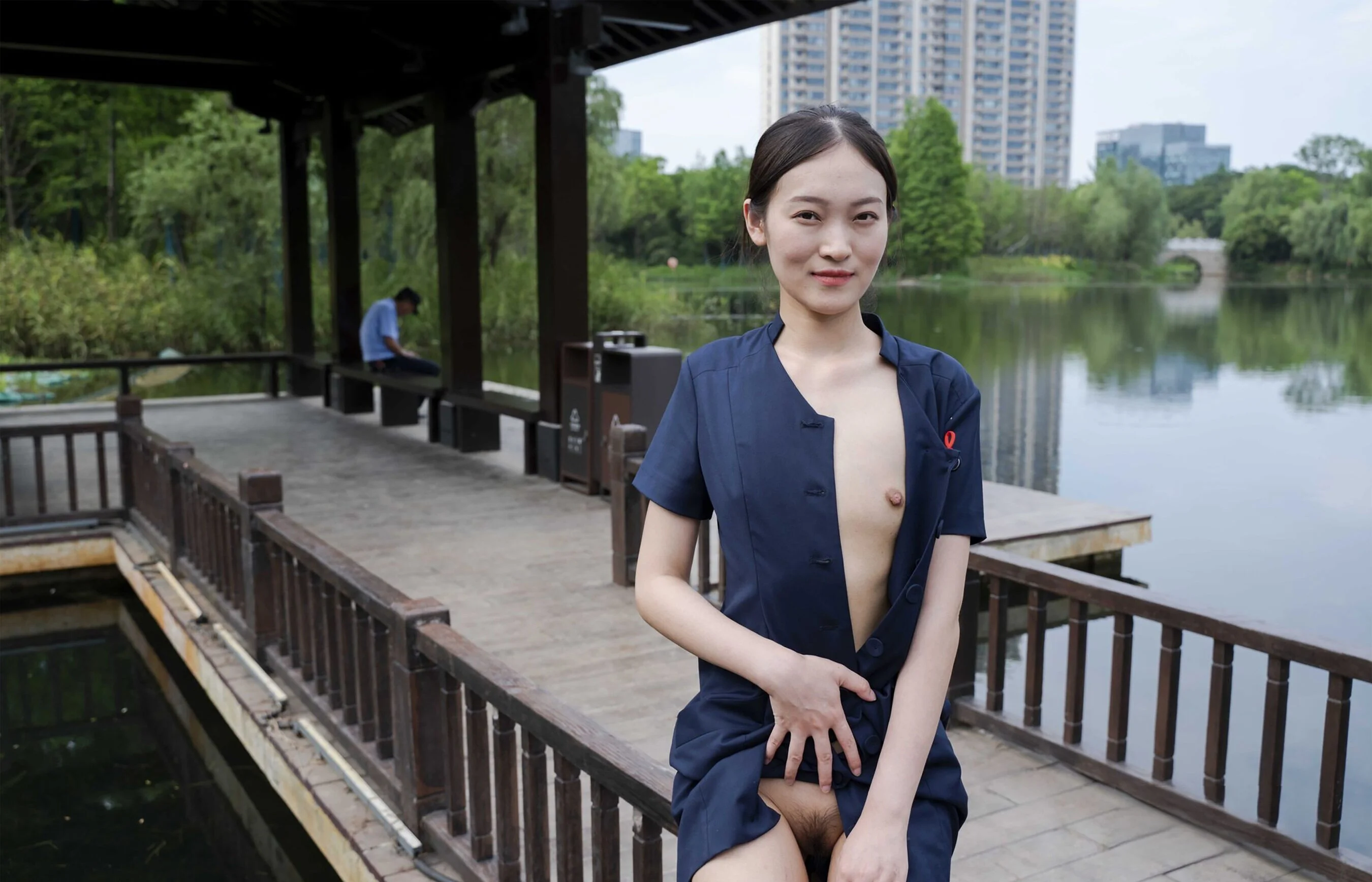 国模安琪大尺度人体私拍套图 - Photo 358