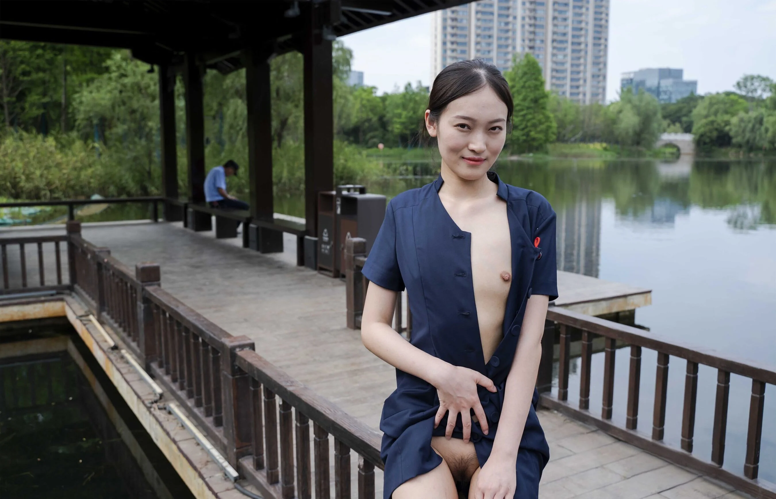 国模安琪大尺度人体私拍套图 - Photo 359