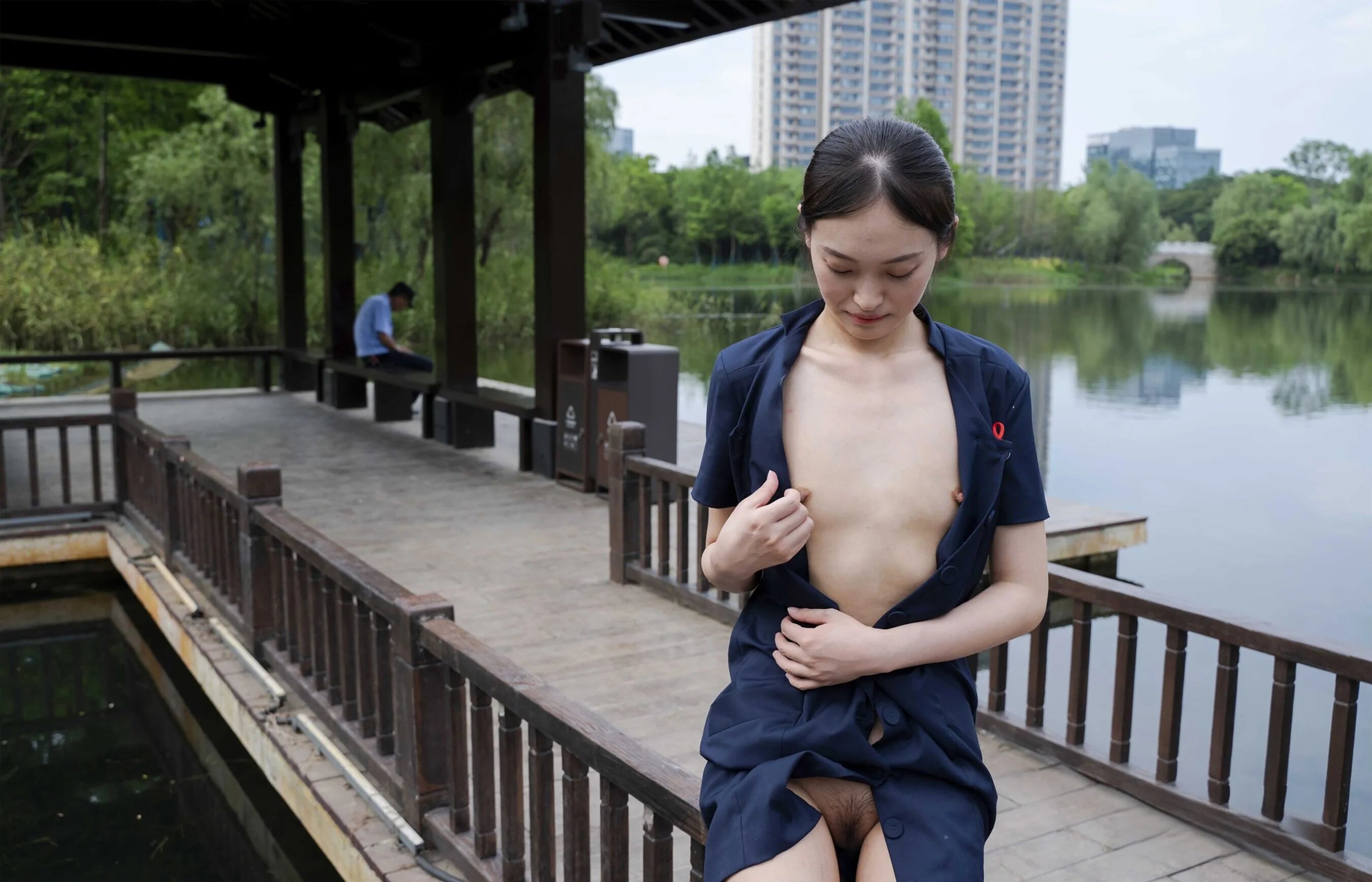 国模安琪大尺度人体私拍套图 - Photo 376