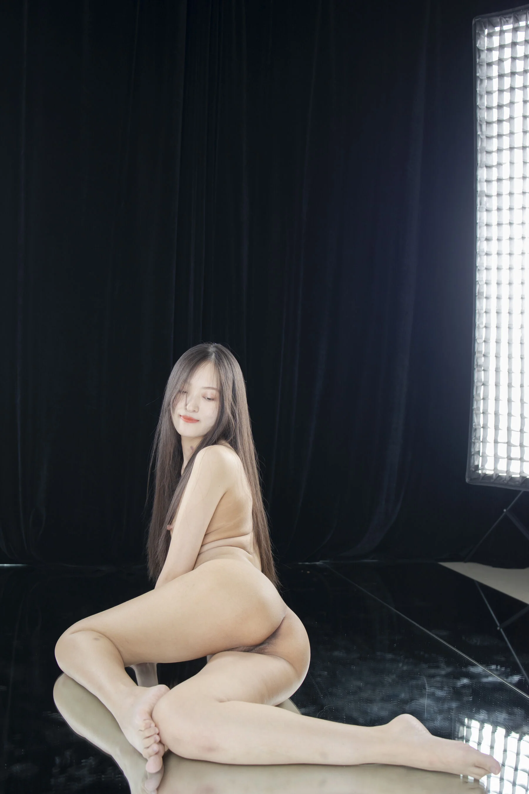 国模欣茹（安琪）大尺度人体私拍套图 - Photo 432